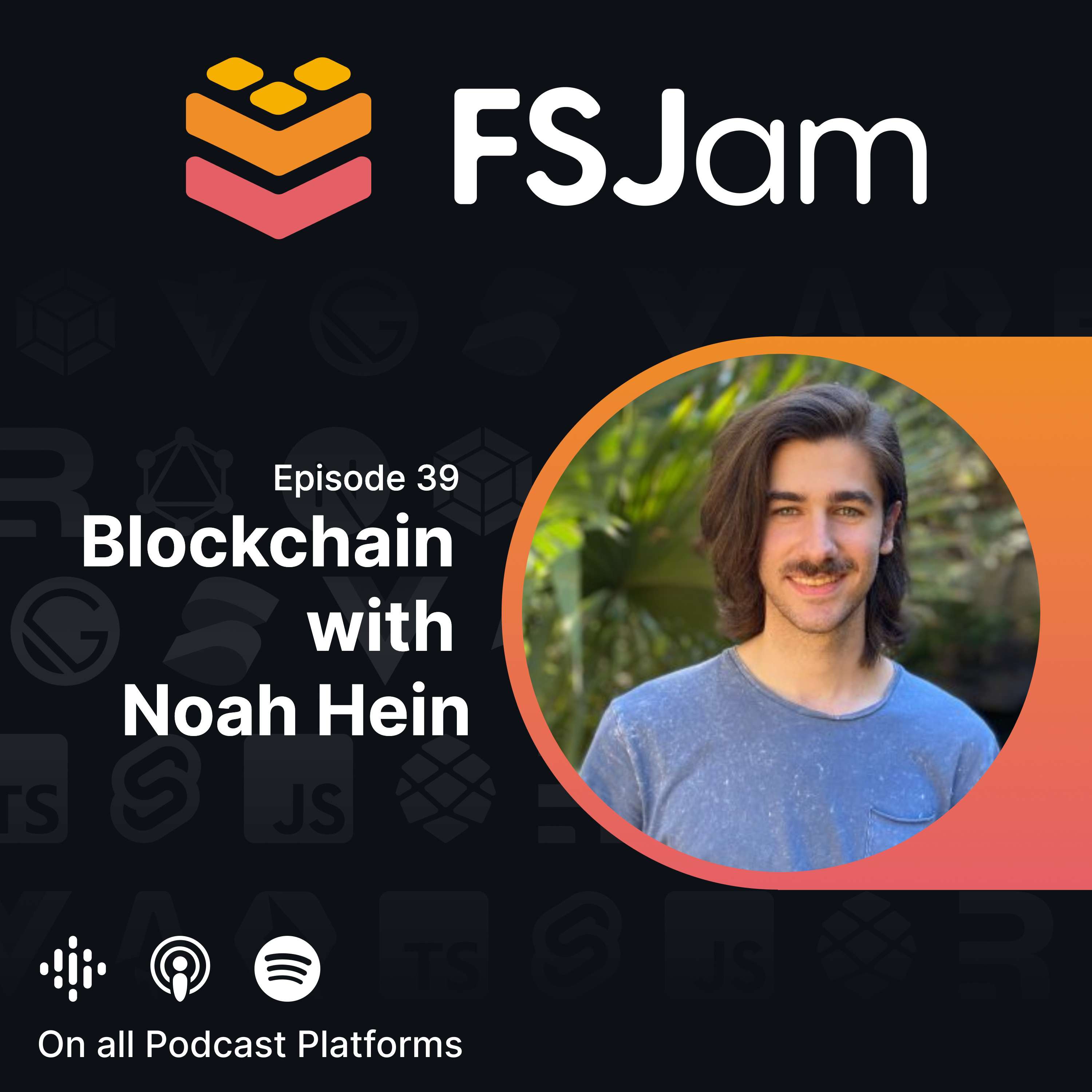 Podcast cover art for Blockchain with Noah Hein