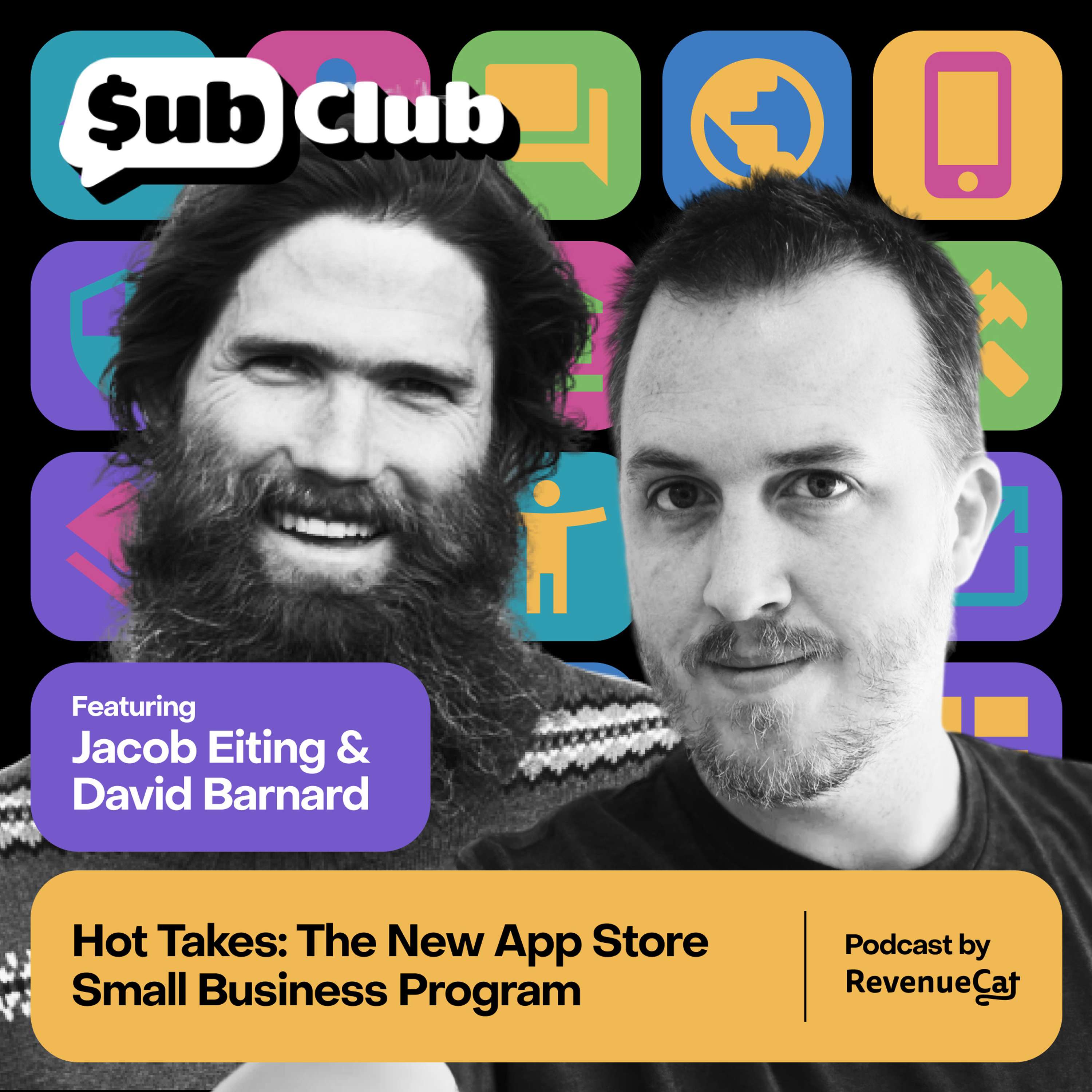 Hot Takes — The New App Store Small Business Program  - podcast episode cover