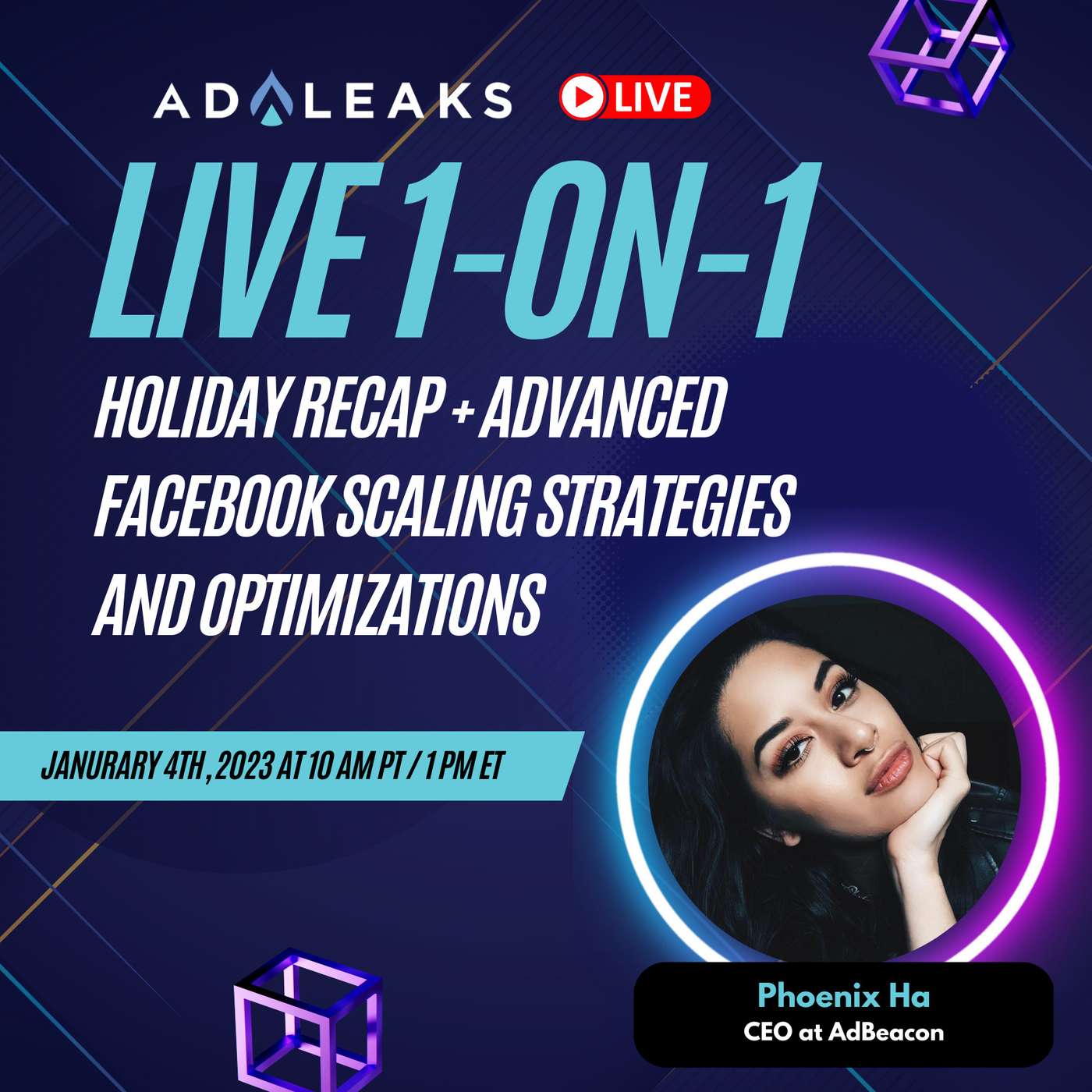 Holiday Recap + Advanced Facebook Scaling Strategies and Optimizations