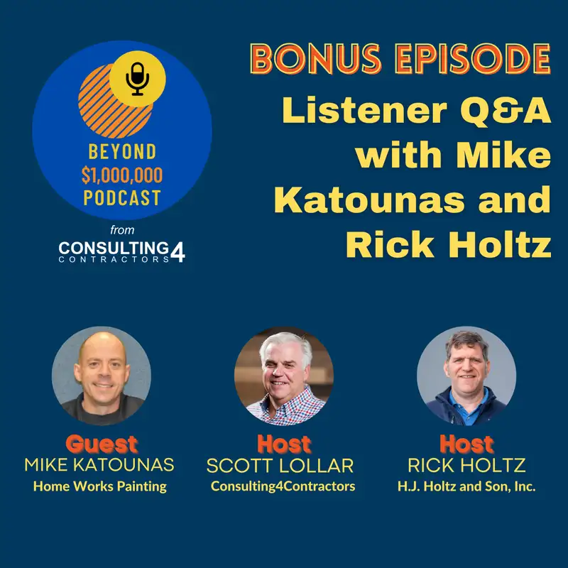 Differentiating Your Company, Team Communication, and Hiring // Listener Q&A with Mike Katounas and Rick Holtz
