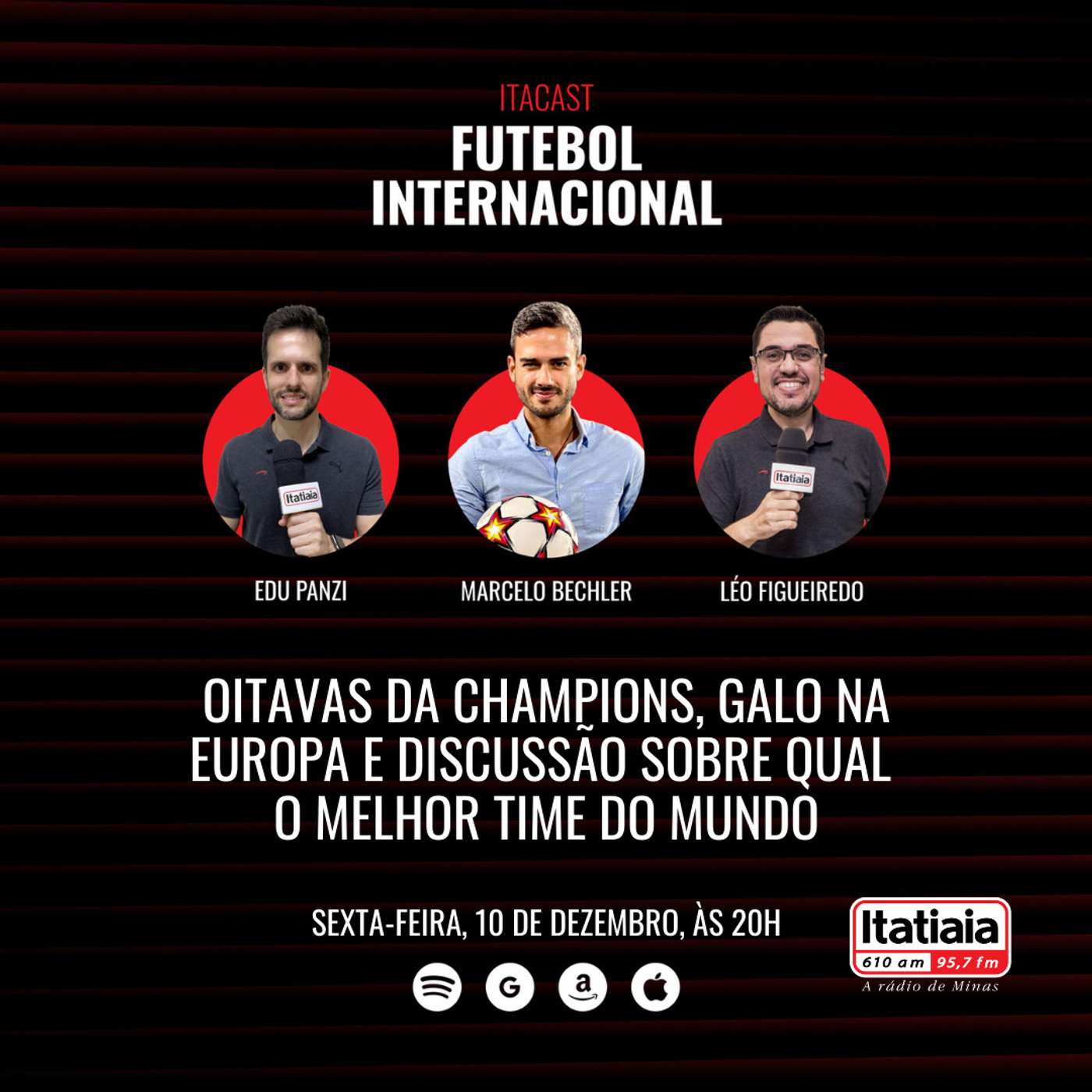 Oitavas da Champions League, Galo na Europa e discussão sobre qual o melhor time do mundo na atualidade Oitavas da Champions League, Galo na Europa e discussão sobre qual o melhor time do mundo na atualidade