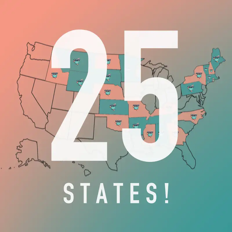 25 states celebration!