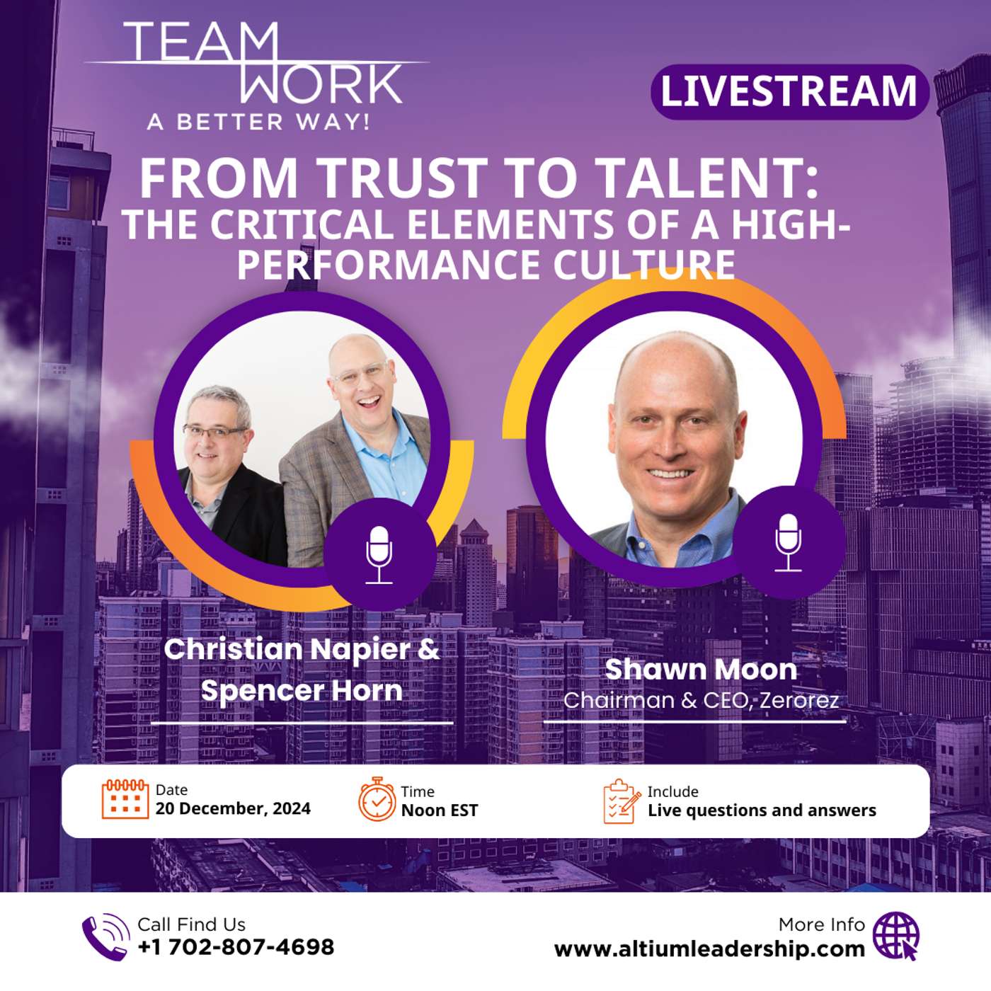 From Trust to Talent: The Critical Elements of a High-Performance Culture