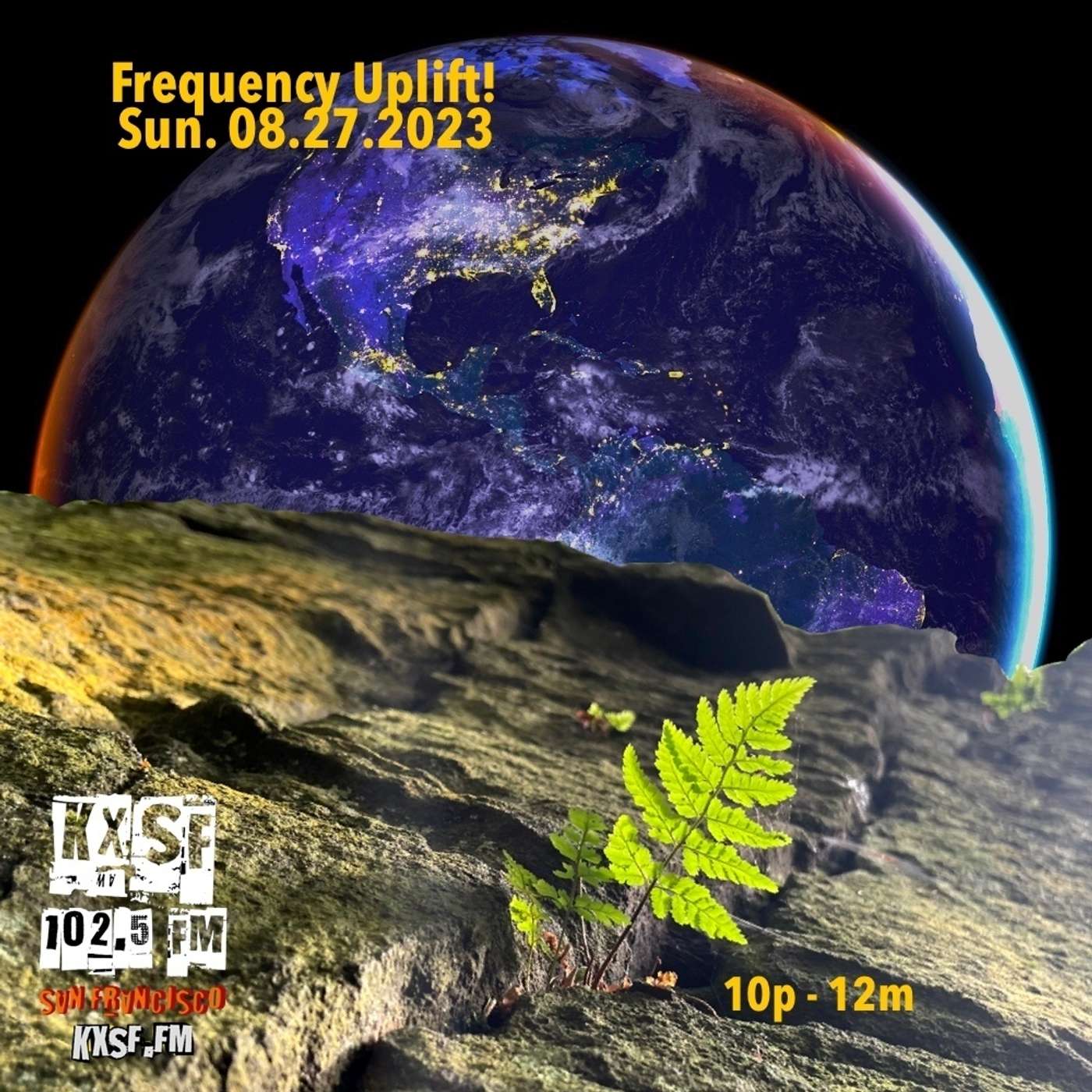 FREQUENCY UPLIFT ! SUN. 08.27.2023 !   greencorn moon, fern moon. episode artwork