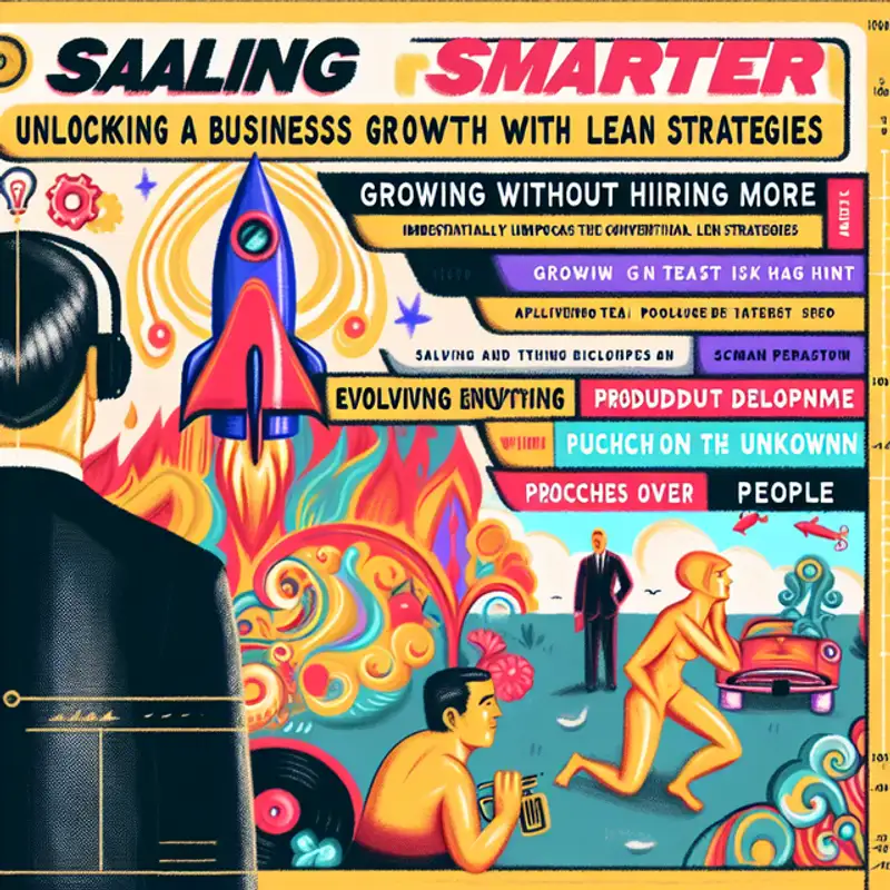 Scaling Smarter: Unlocking Business Growth with Lean Strategies