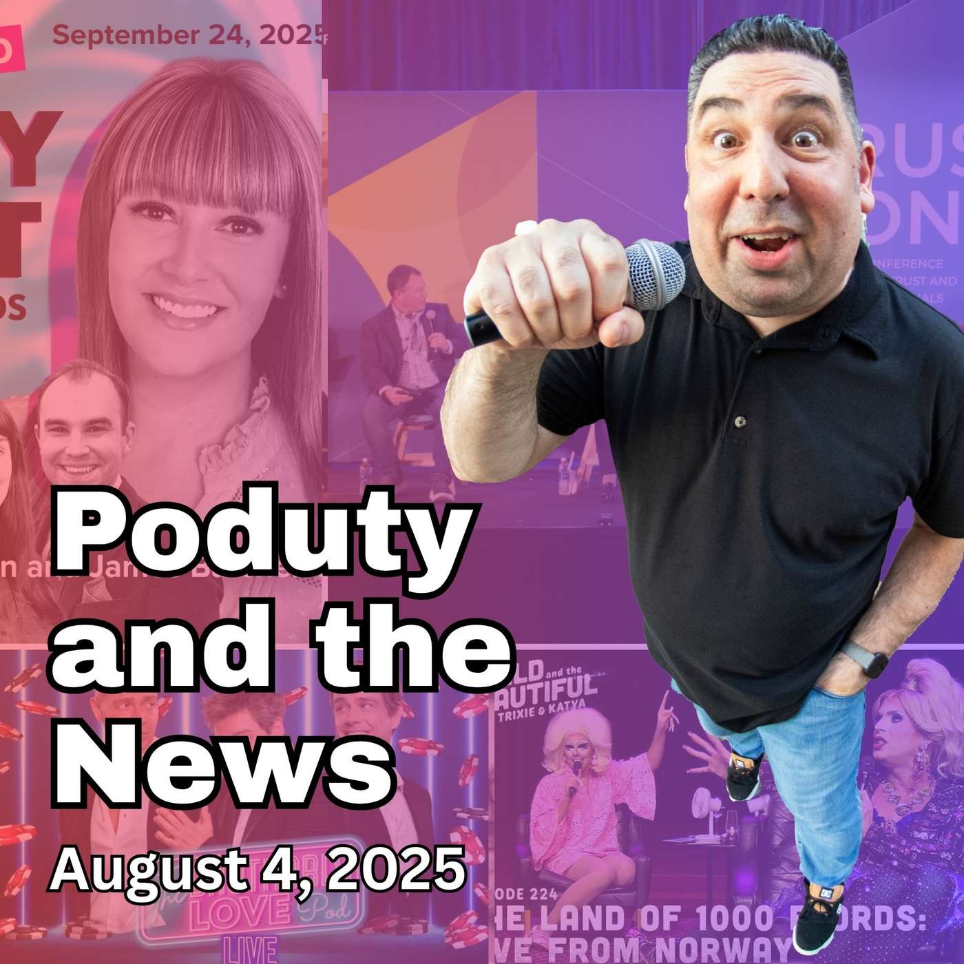 Poduty and the News.  Live Podcast News You Can Use!