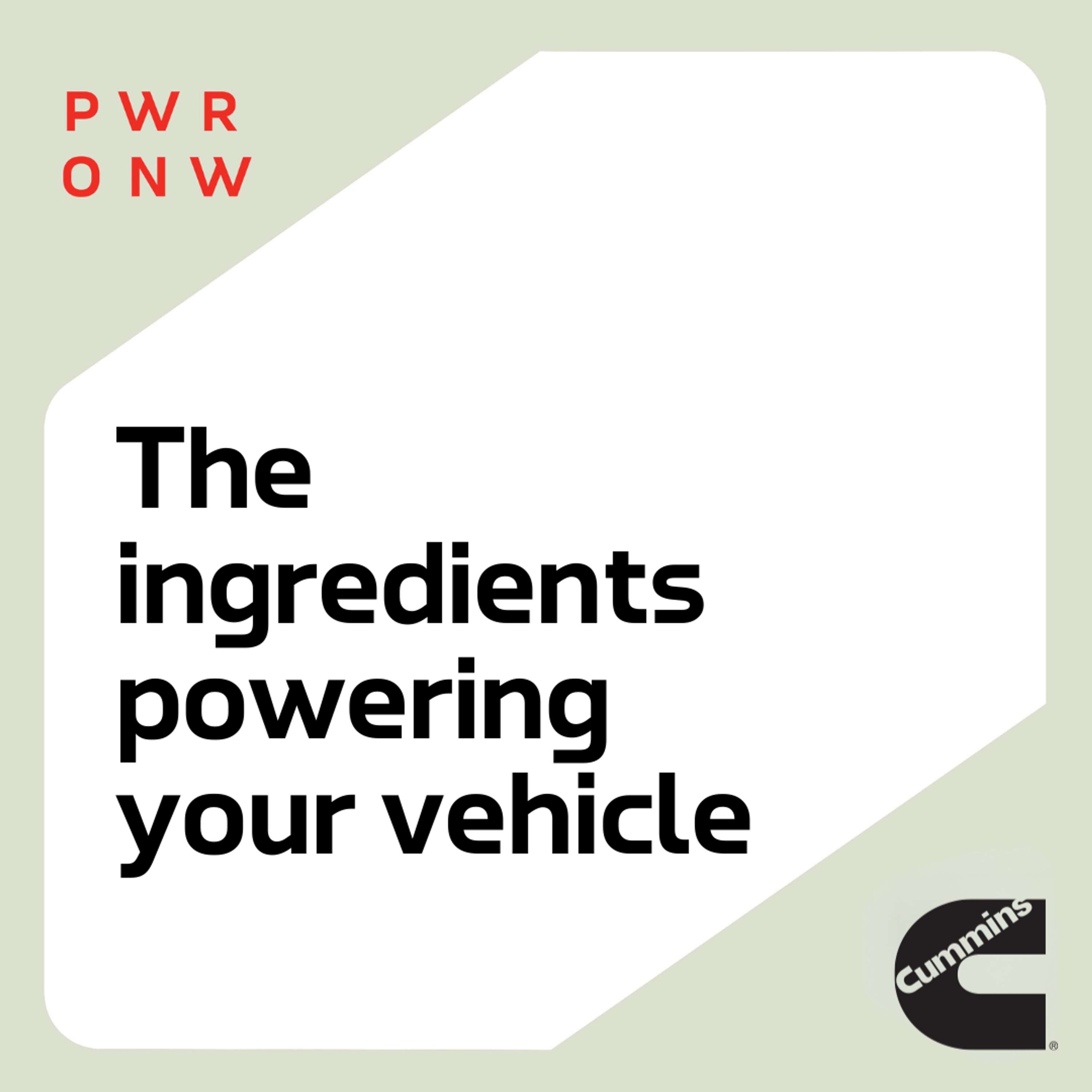 The ingredients powering your vehicle