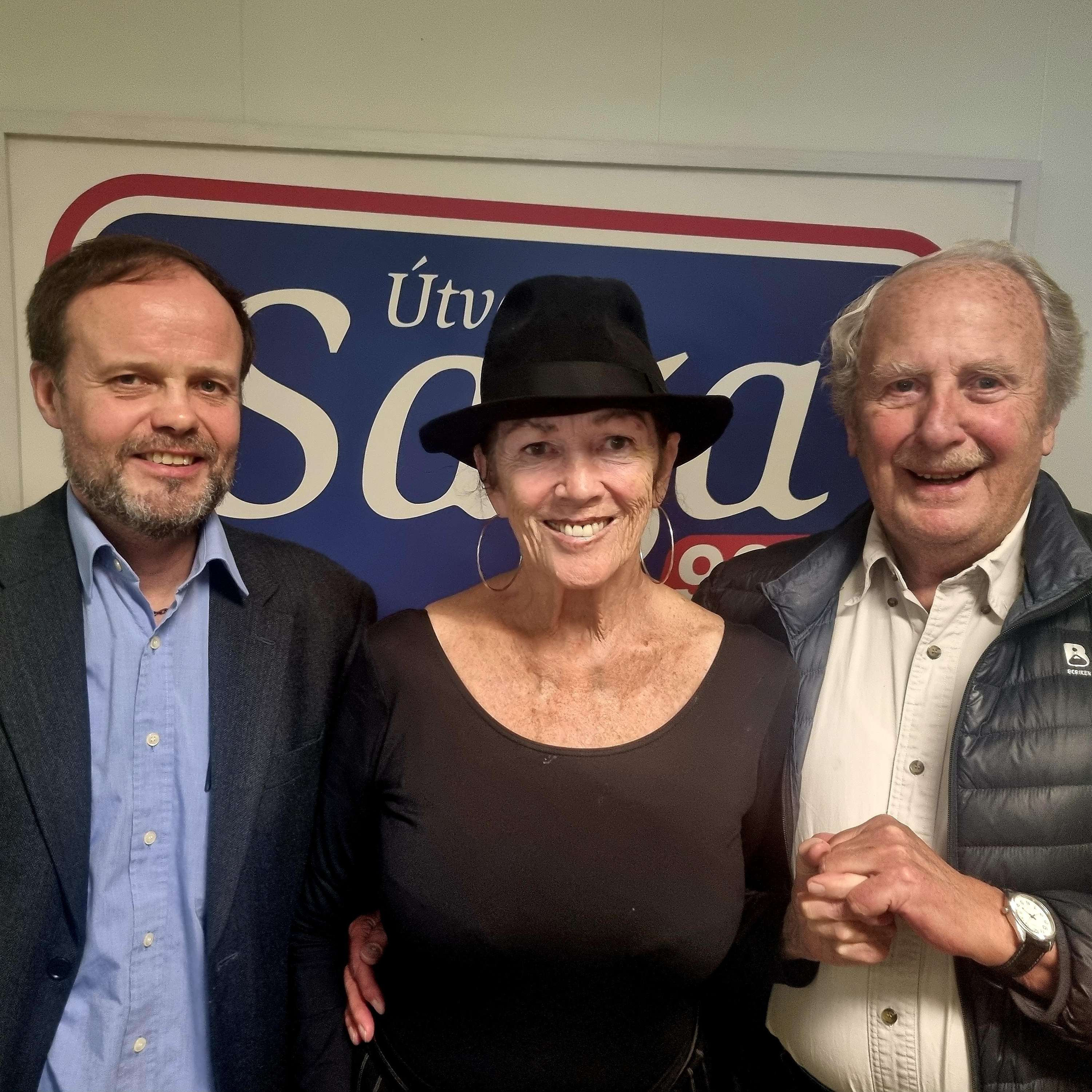 Haukur Hauksson með Jón Baldvin Hannibalsson og Bryndís Schram - Seinni hluti