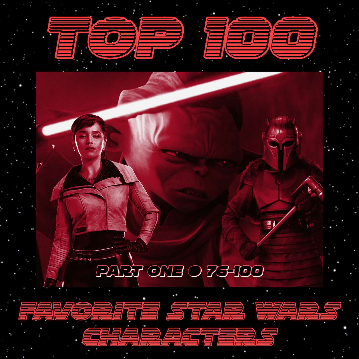 Top 100 Favorite Star Wars Characters (Part One) • 76-100