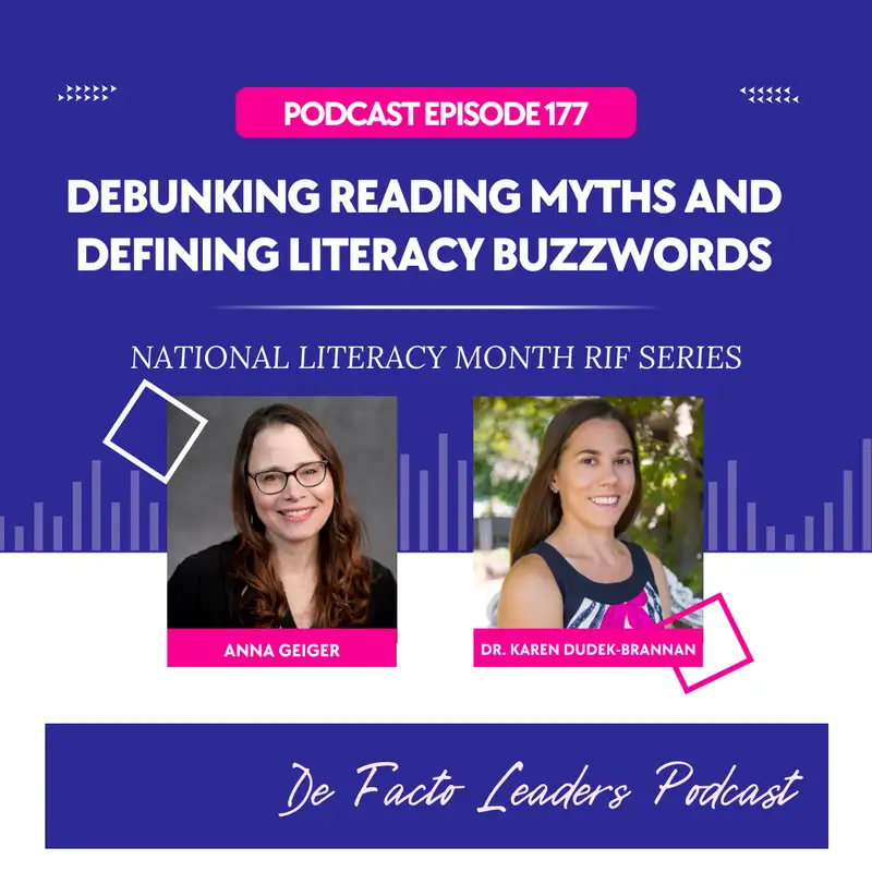 Debunking reading myths and defining literacy buzzwords (with Anna Geiger)