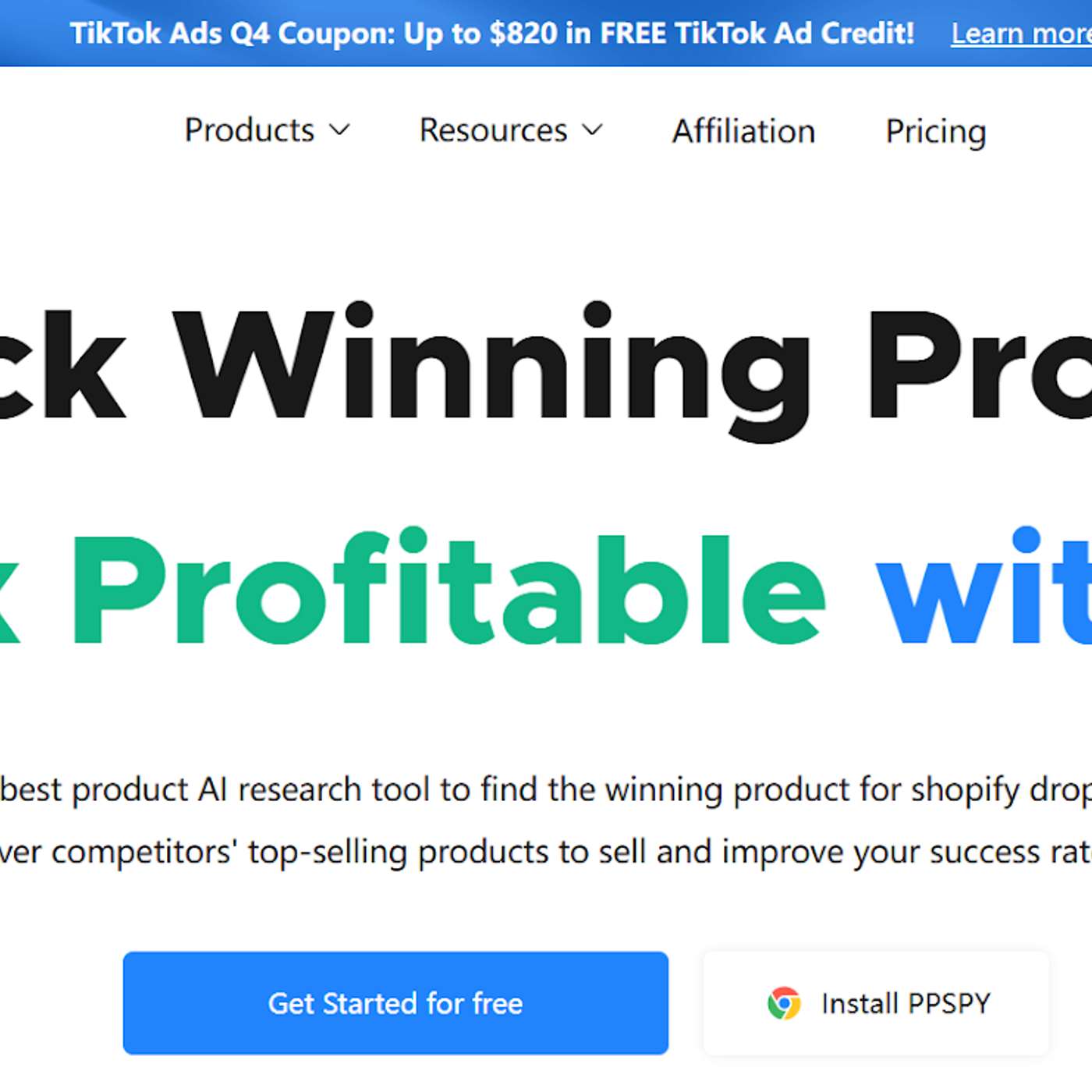 PPSPY Review: AI-Powered Shopify Spy Tool for Winning Products