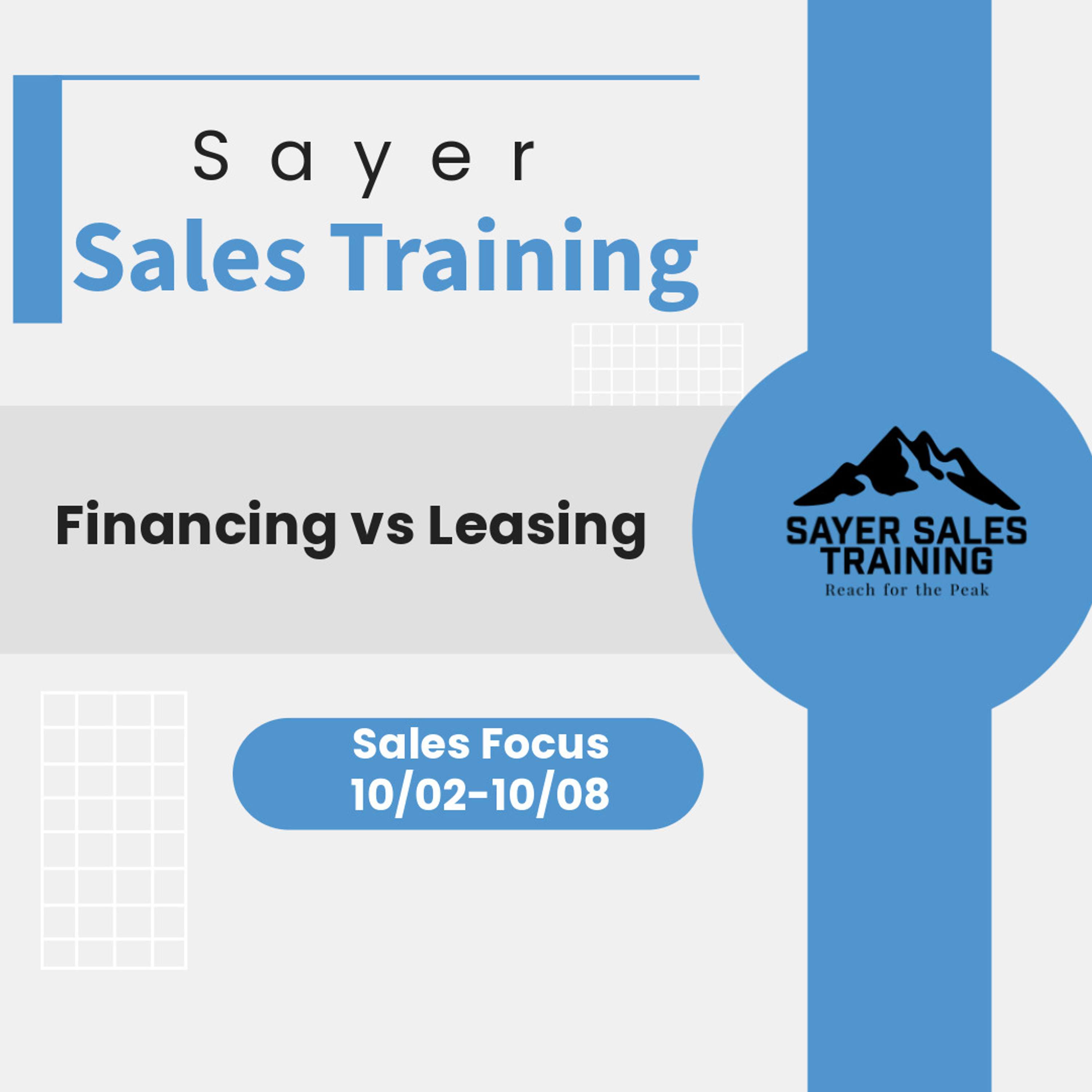 The Sayer Auto Group Podcast