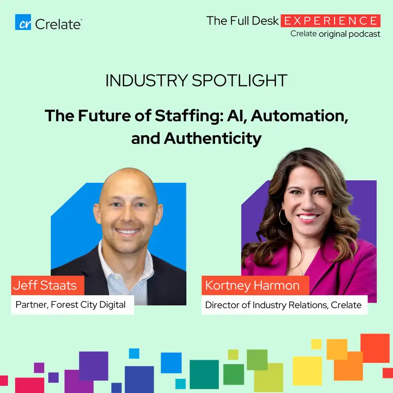 Industry Spotlight | Jeff Staats - Partner at Forest City Digital: The Future of Staffing: AI, Automation, and Authenticity