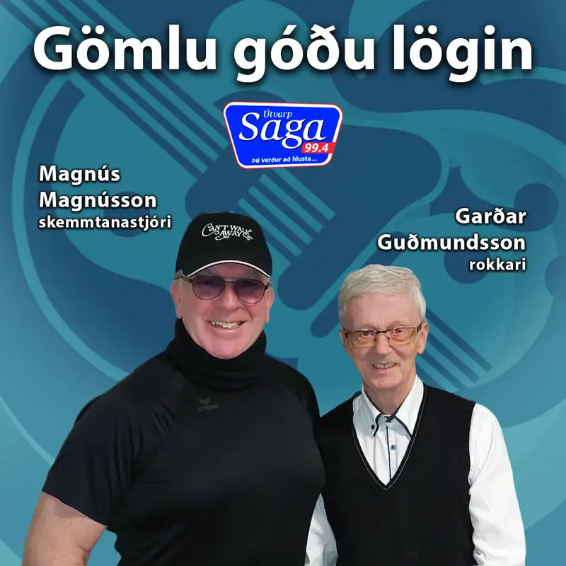 Maggi Magg og Garðar Guðmundsson rokkari