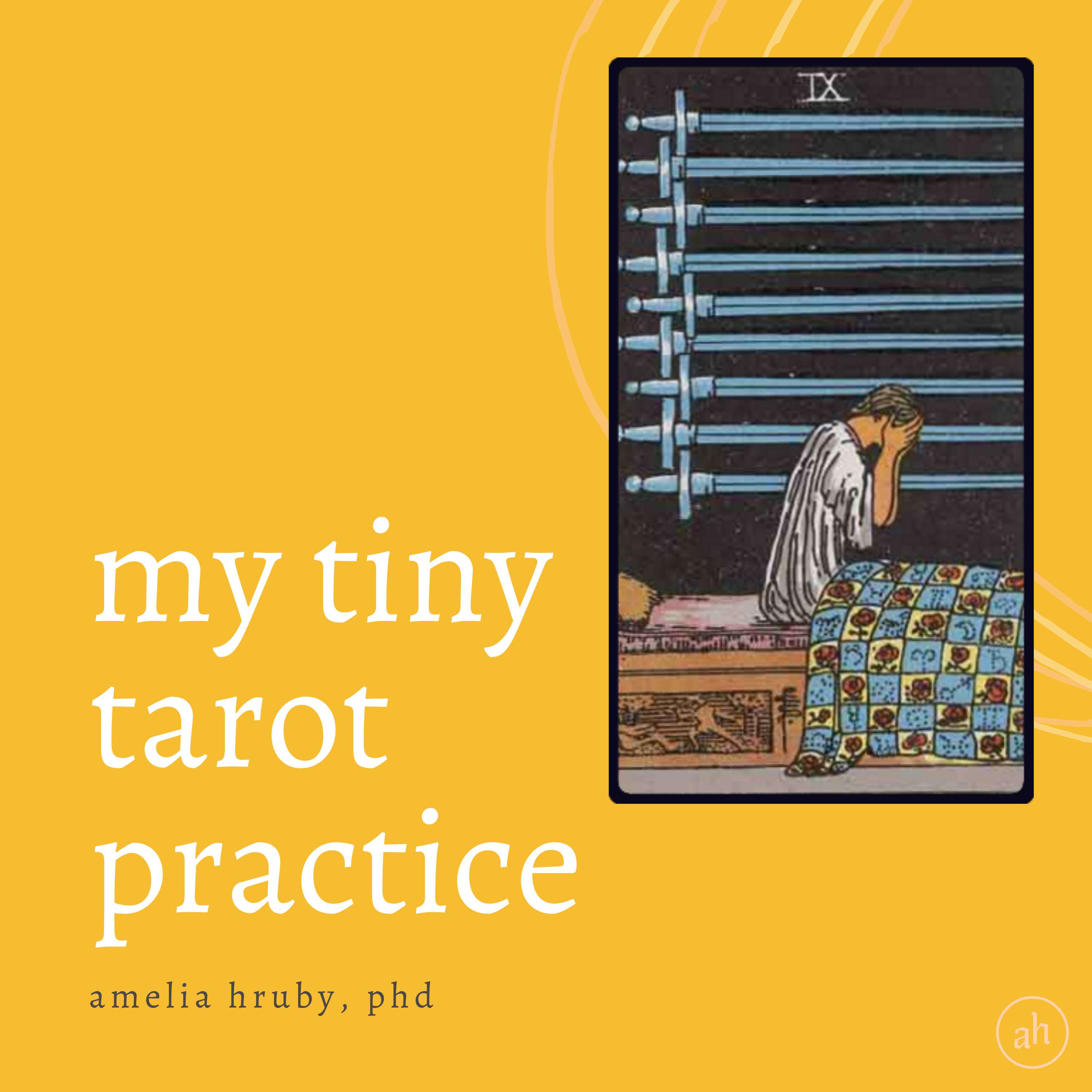 my tiny tarot practice