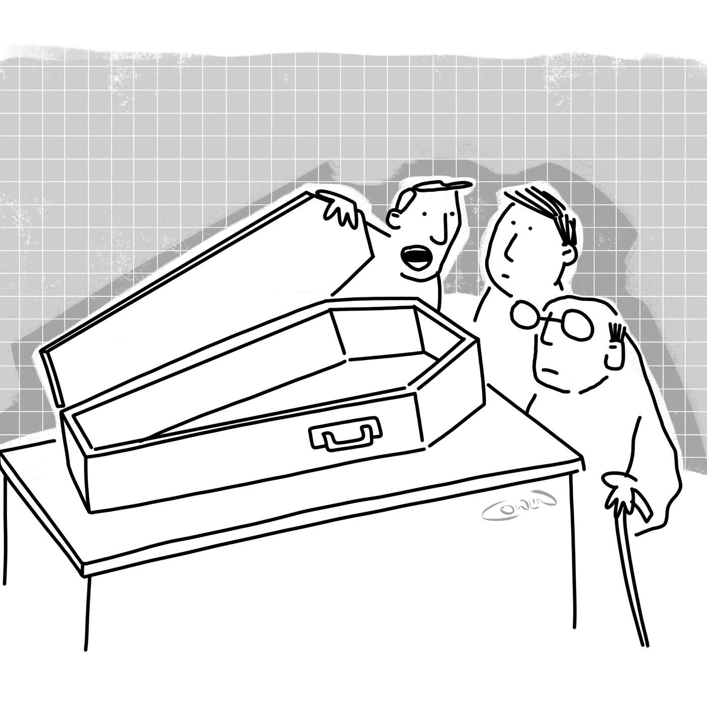 MR. GILHOOLEY'S COFFIN, a short audio comedy by Matthew Powell MR. GILHOOLEY'S COFFIN, a short audio comedy by Matthew Powell