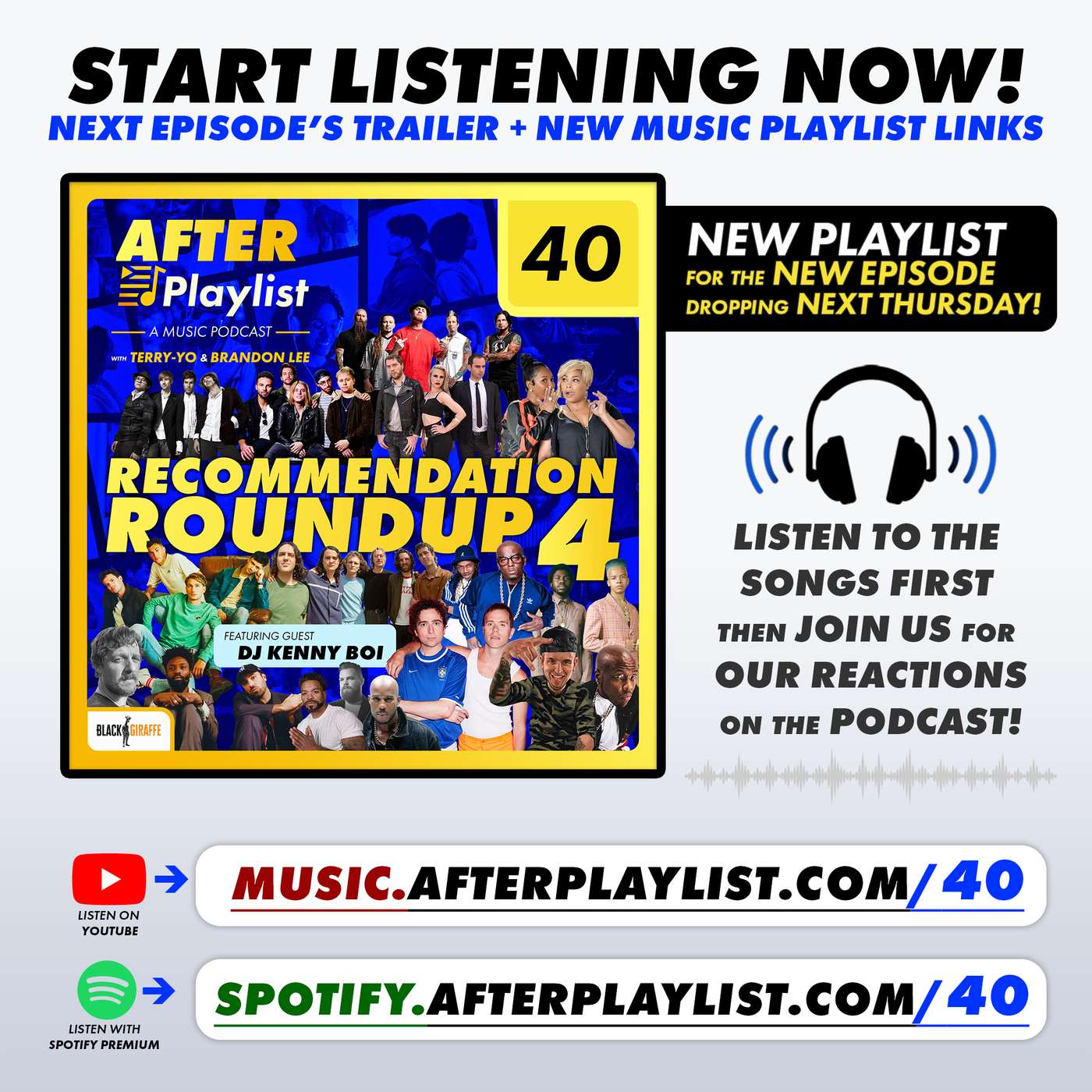 Recommendation Roundup 4 (Episode Trailer + Music Links)