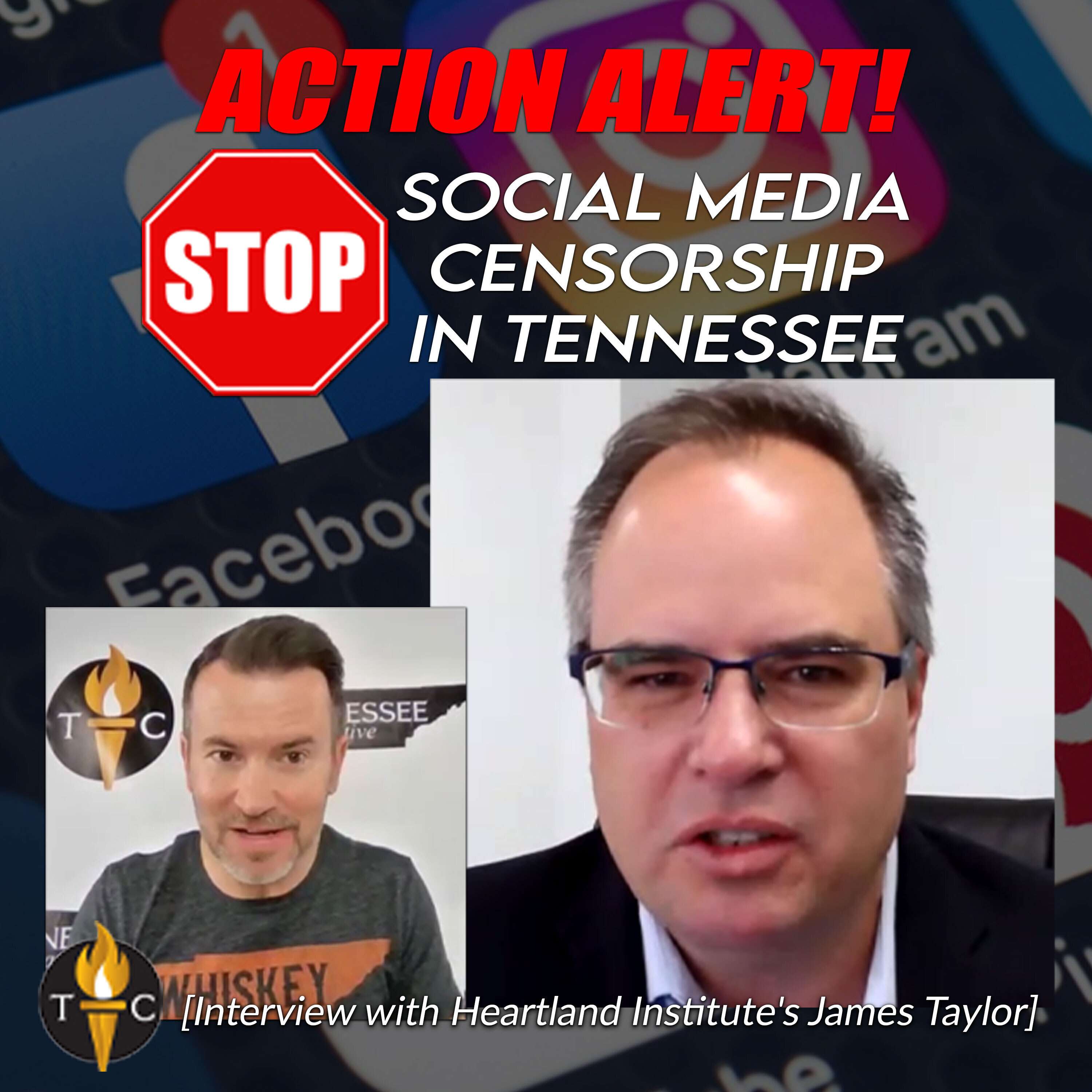 James Taylor: ACTION ALERT! STOP TN Social Media Censorship!