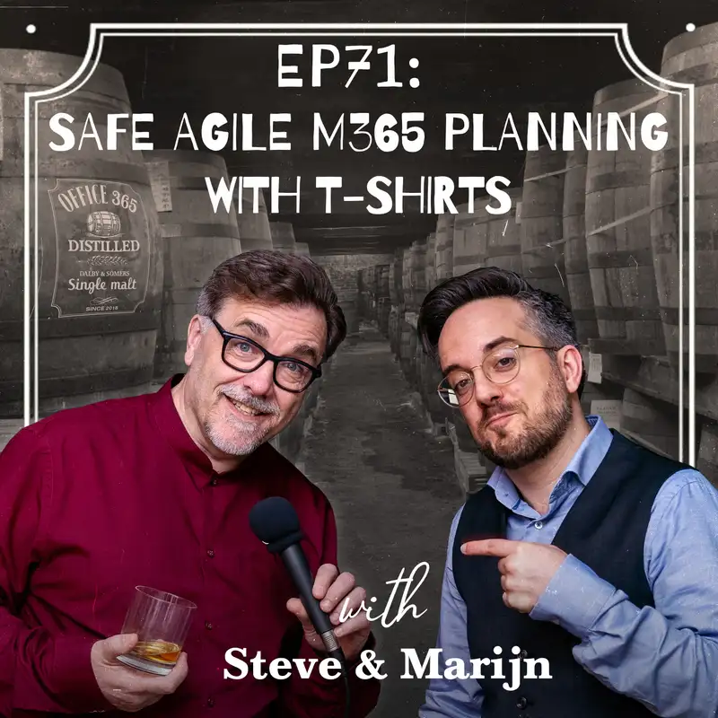 EP71: SAFe Agile M365 planning with T-Shirts