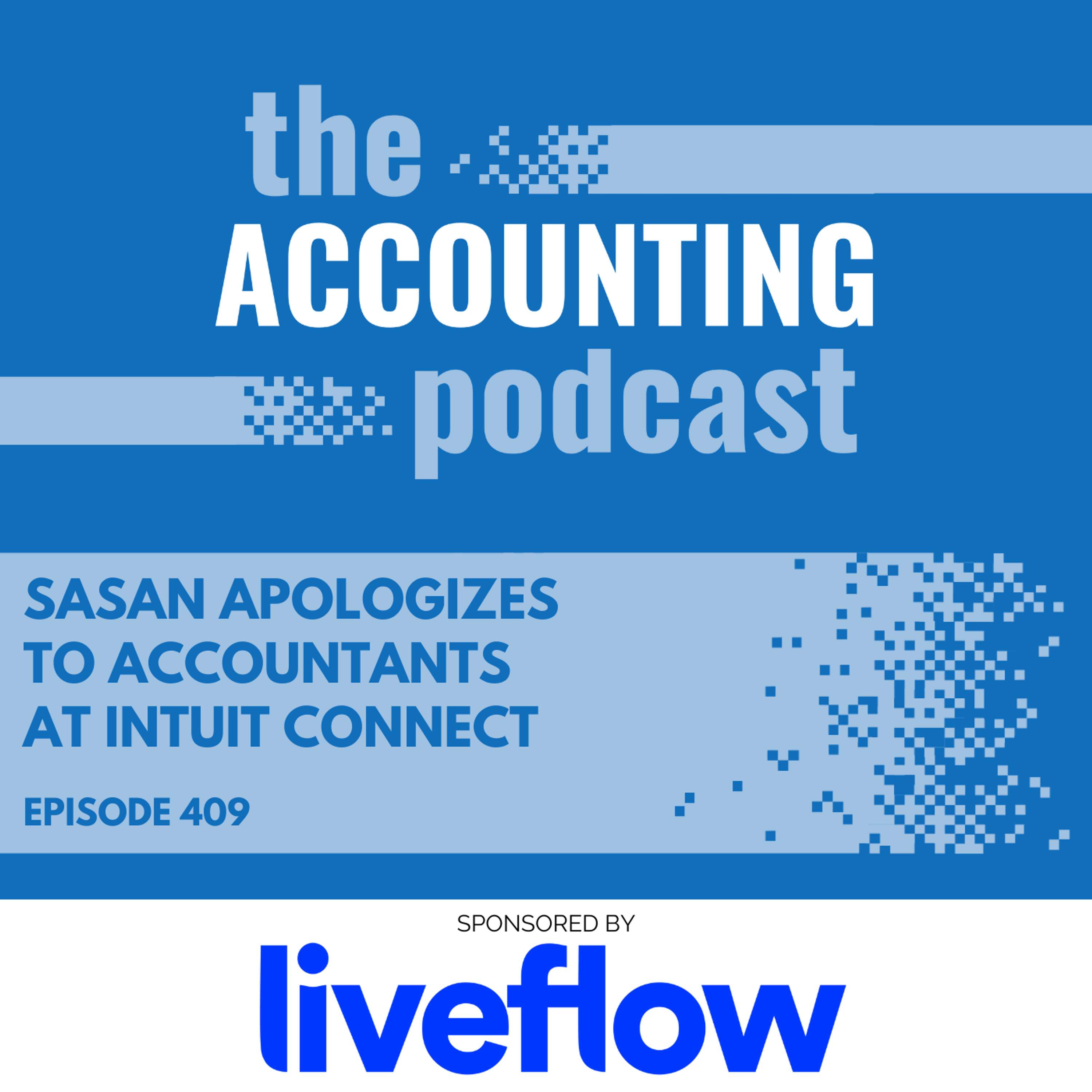 Sasan Apologizes to Accountants at Intuit Connect