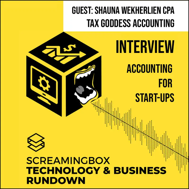 Accounting and tax advice for START-UPS & SAAS - ScreamingBox Interview Podcast #3
