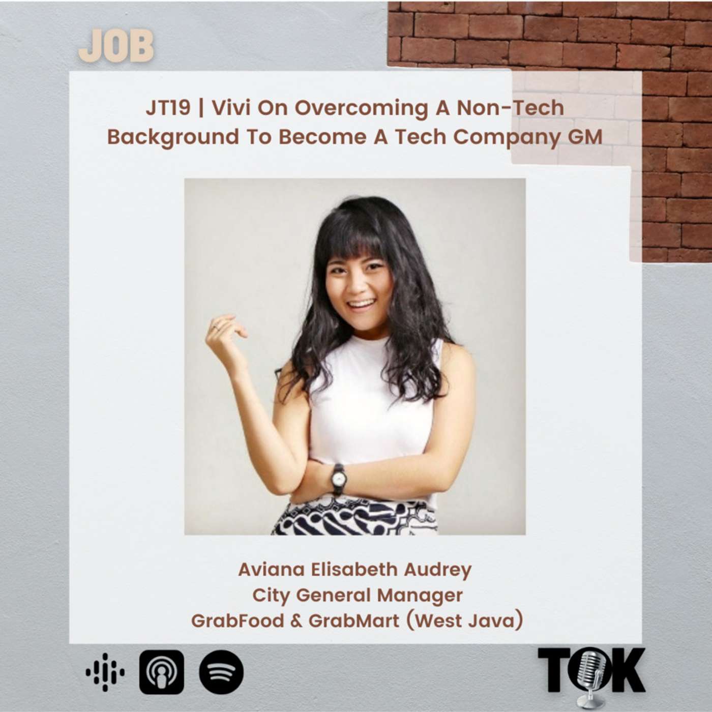 JT19 | Vivi On Overcoming A Non-Tech Background To Become A Tech Company GM