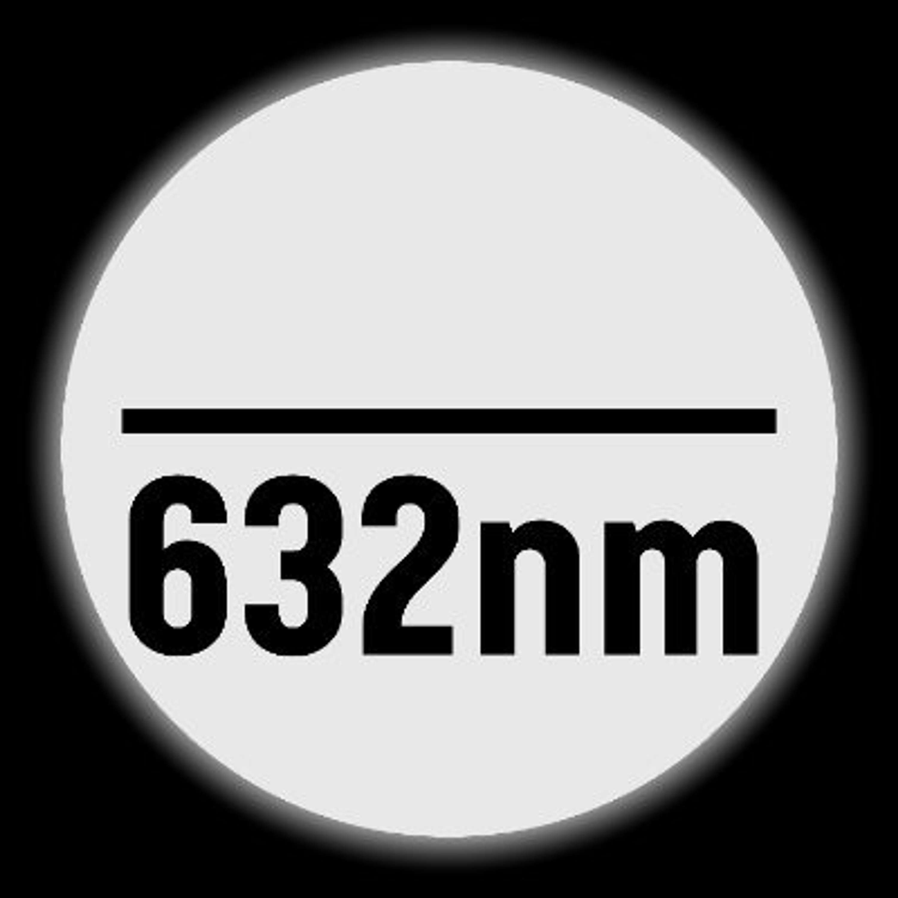 632nm