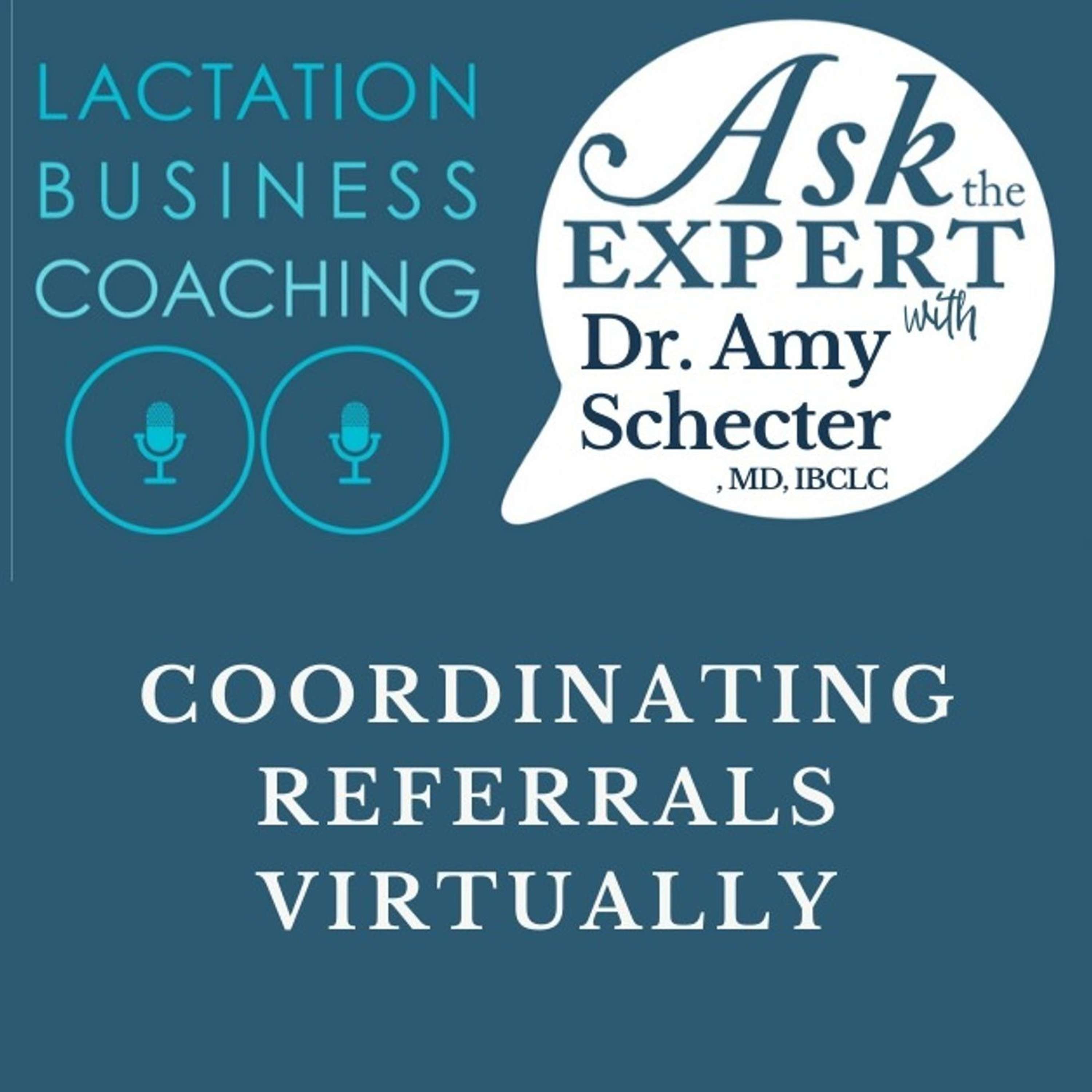 Coordinating Referrals Virtually with Dr. Amy Schecter, MD, IBCLC [BONUS: ASK THE EXPERT]