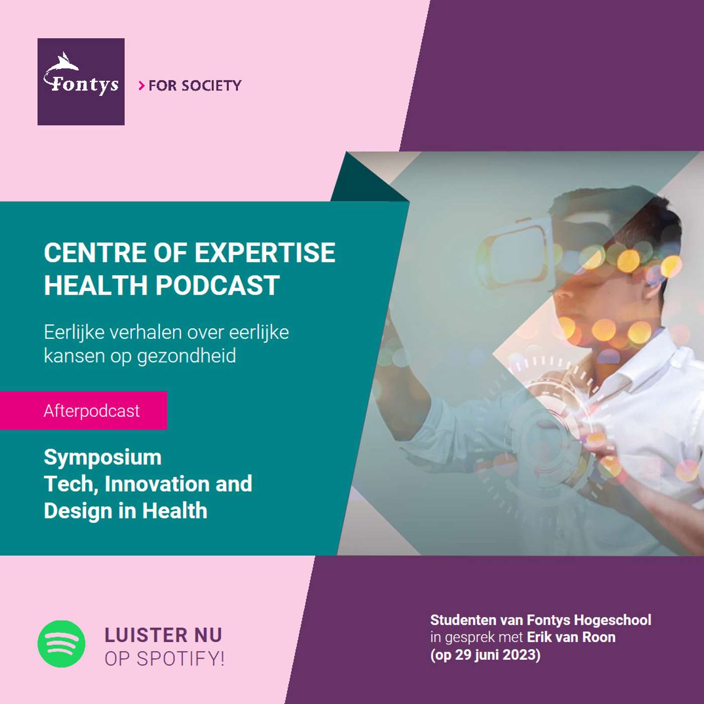 Afterpod; symposium Tech, Innovation and Design in Health episode artwork