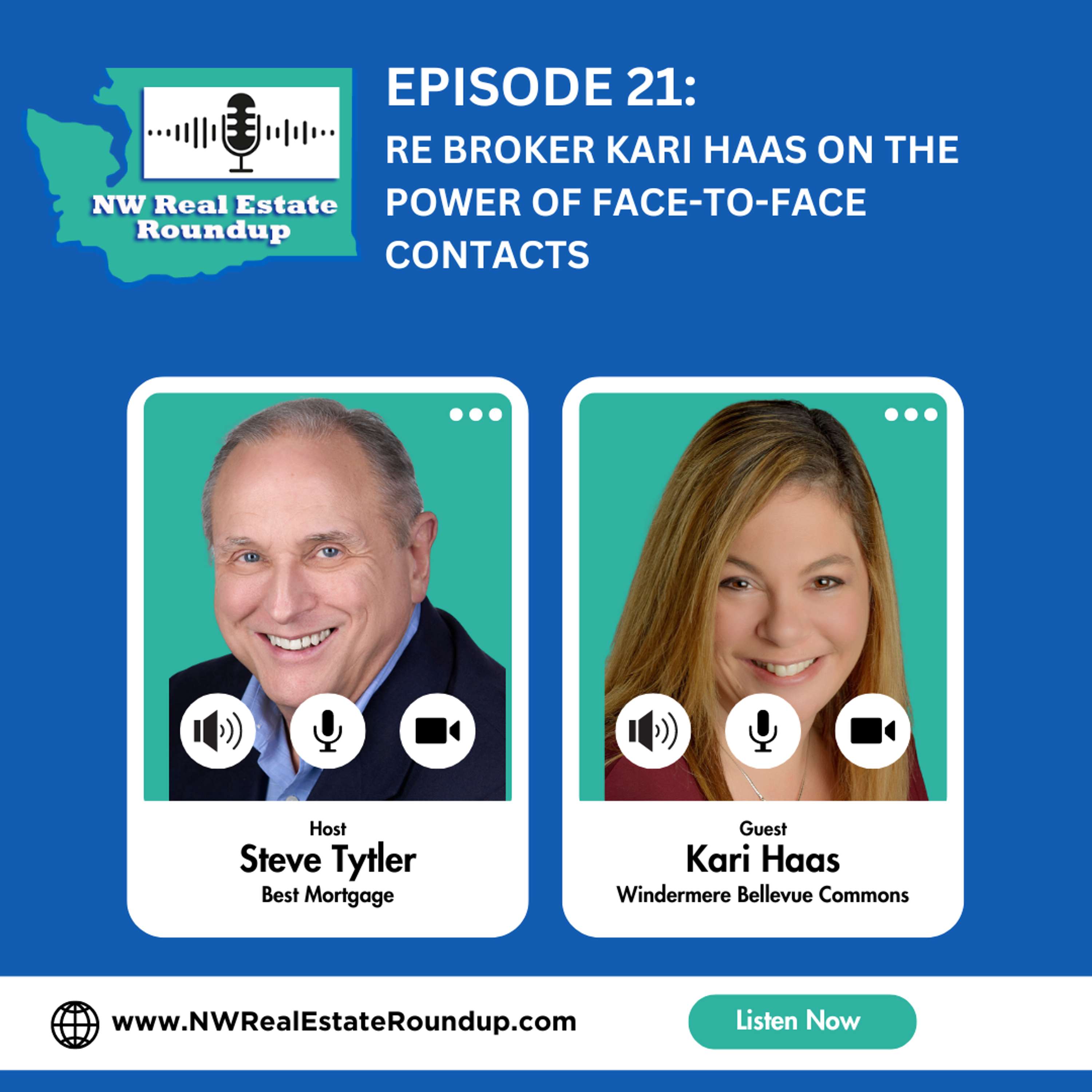 Episode 21: RE Broker Kari Haas on the Power of Face-to-Face Contacts