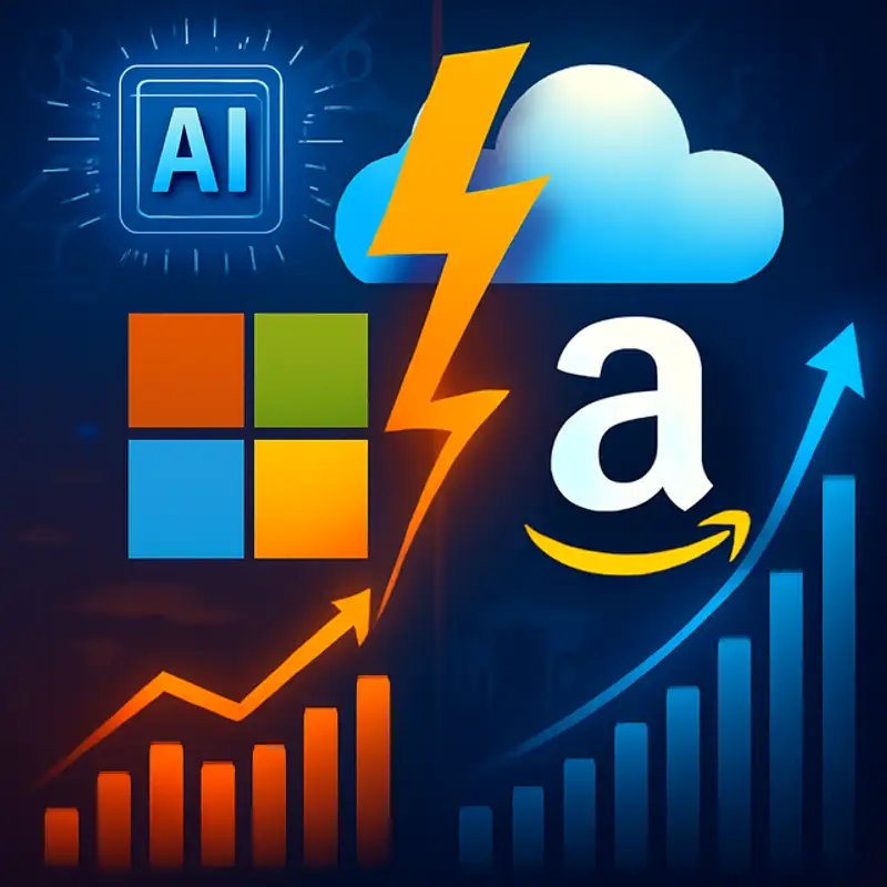 Microsoft vs Amazon The Race for Cloud and AI Supremacy
