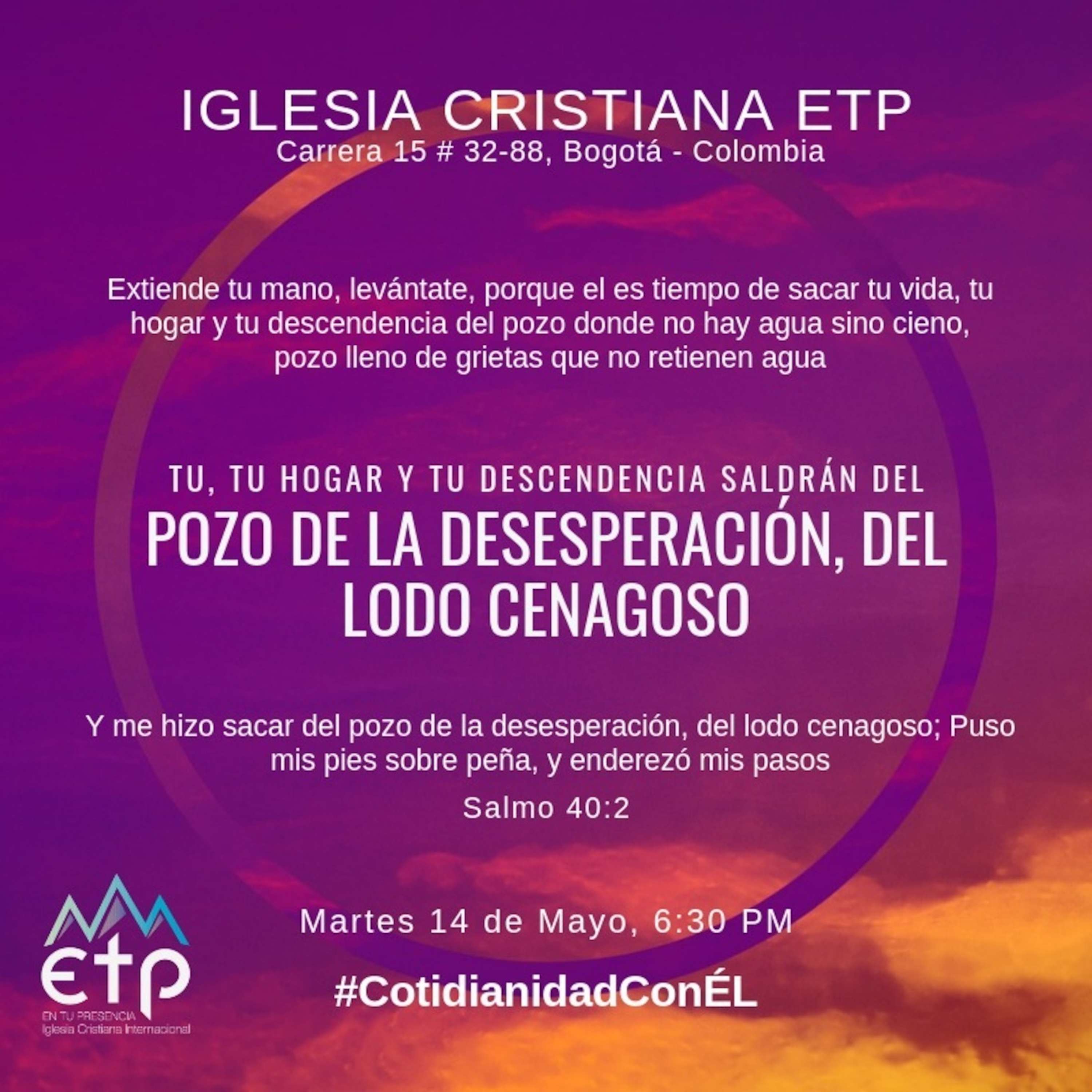 Saliendo del Pozo de la desesperación del lodo cenagoso