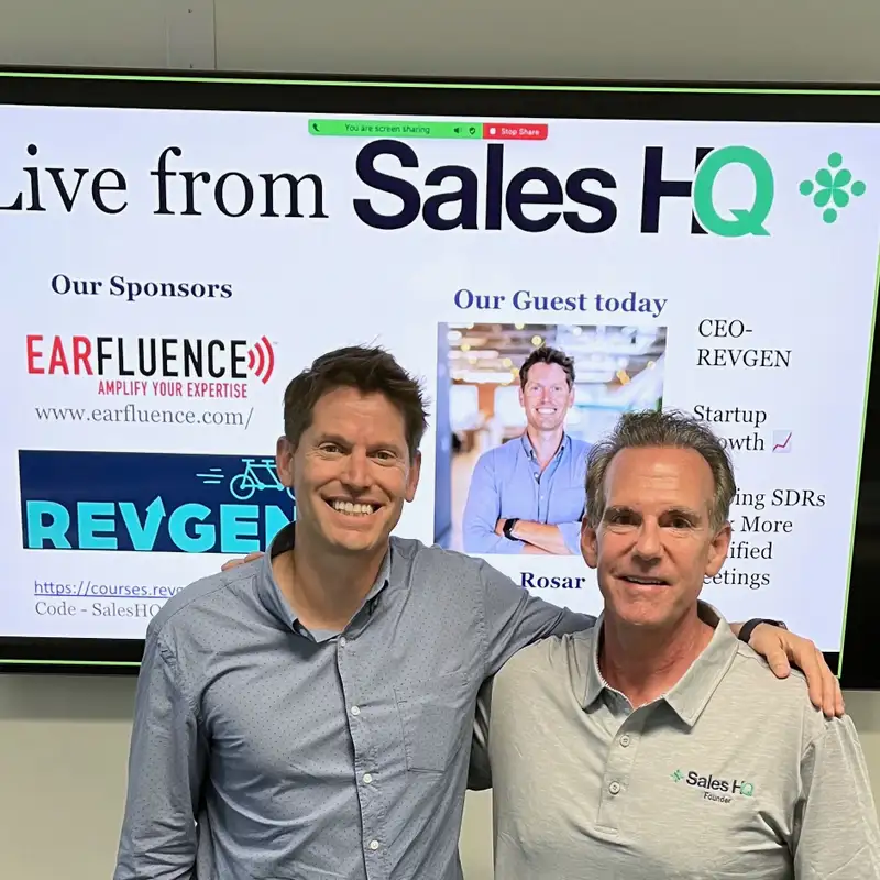 Live from Sales HQ with John Rosar