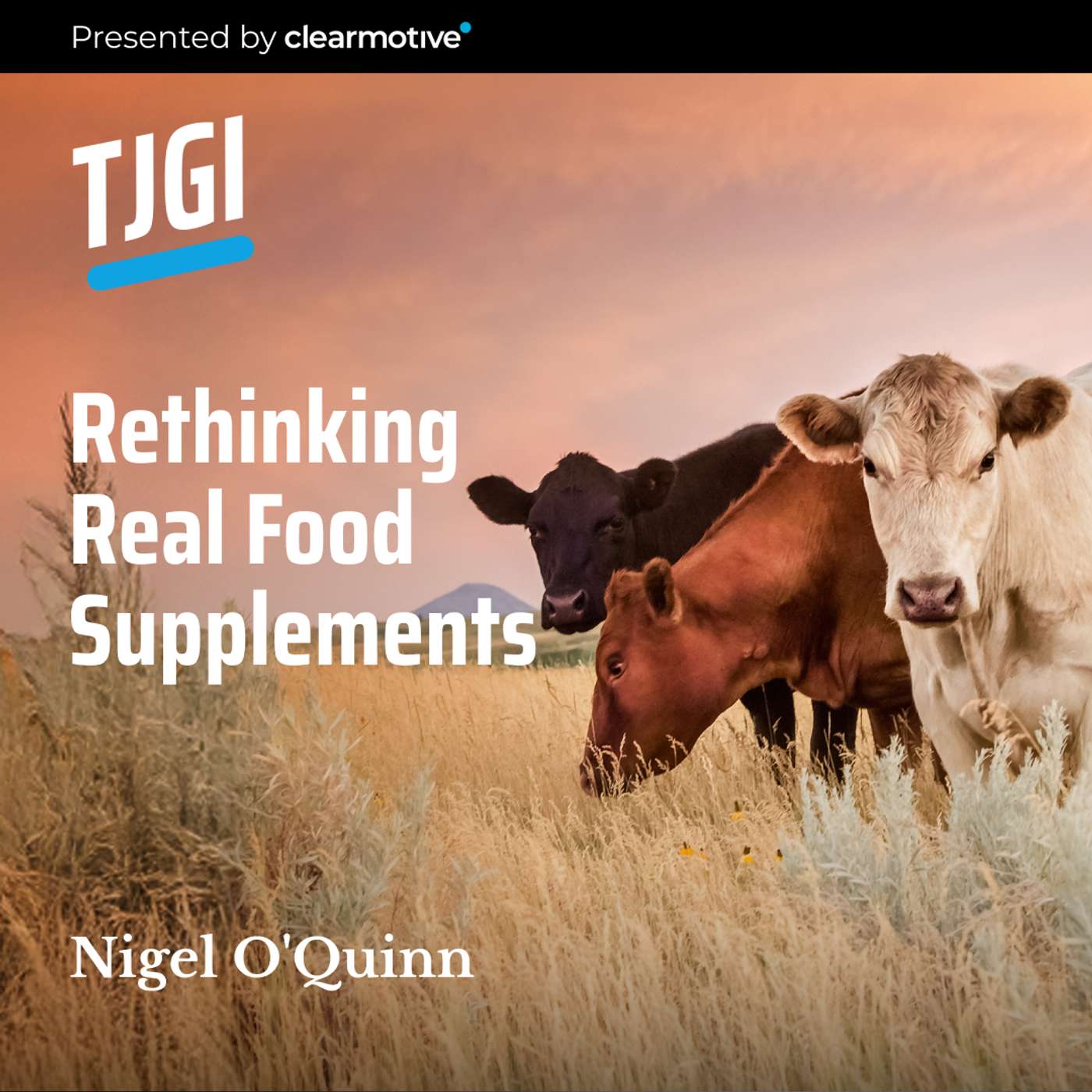 Nigel O'Quinn, Rethinking Real Food Supplements Nigel O'Quinn, Rethinking Real Food Supplements