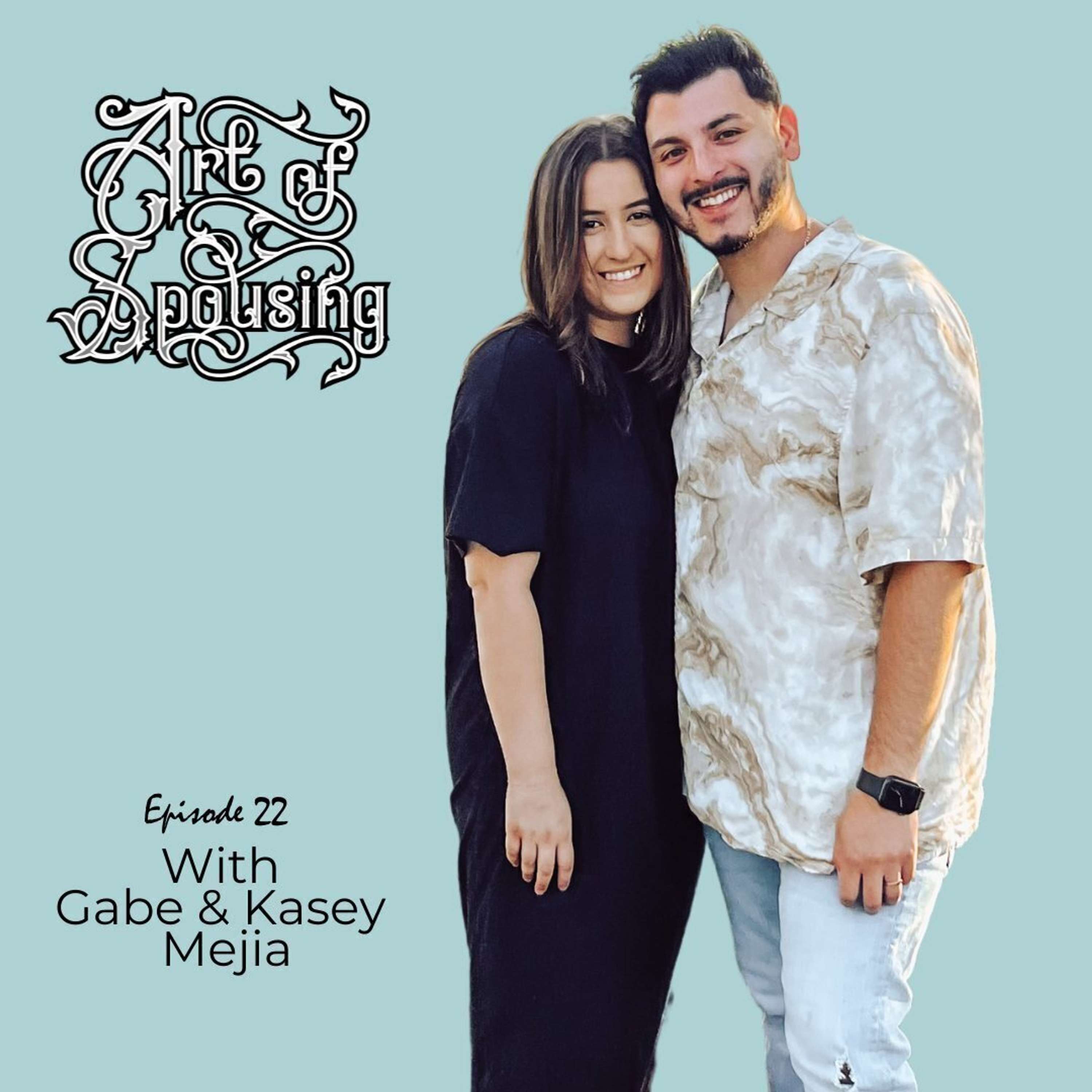 With Gabe and Kasey Mejia