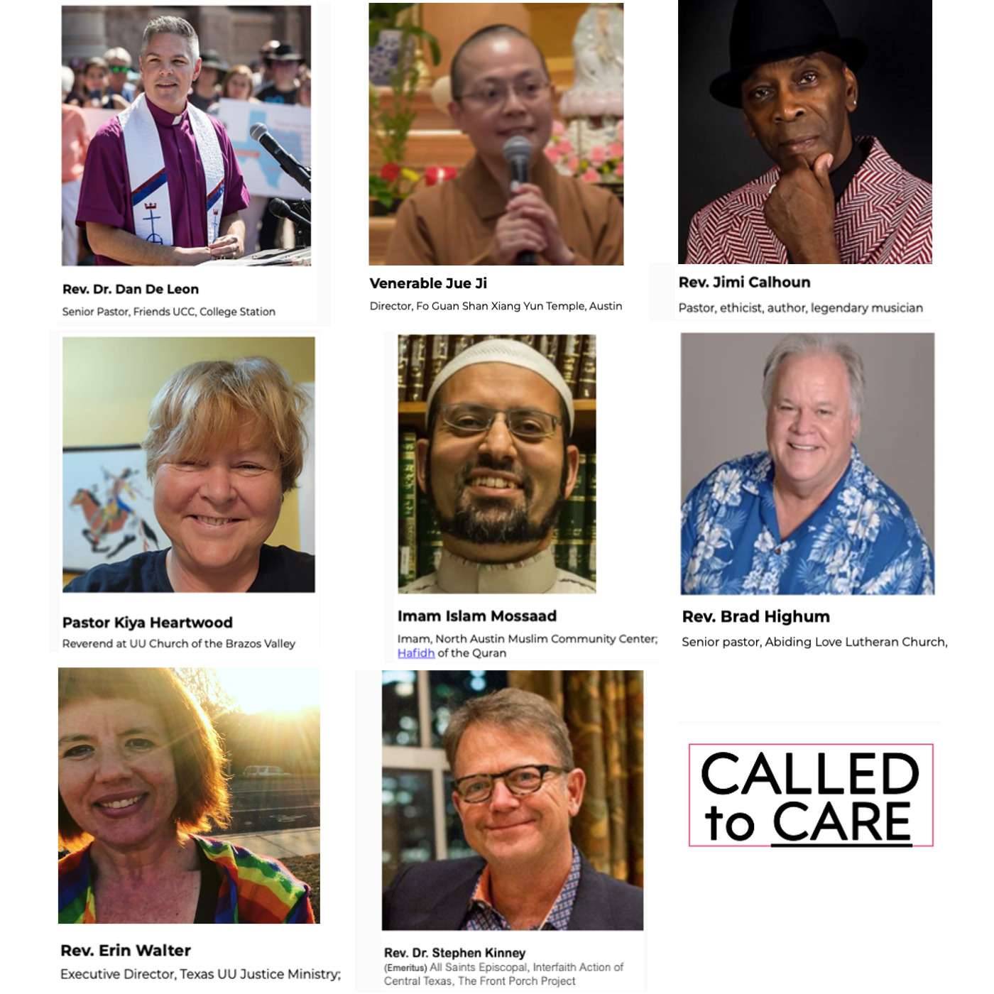 Called to CARE: Interfaith discussion | Austin, TX 2023