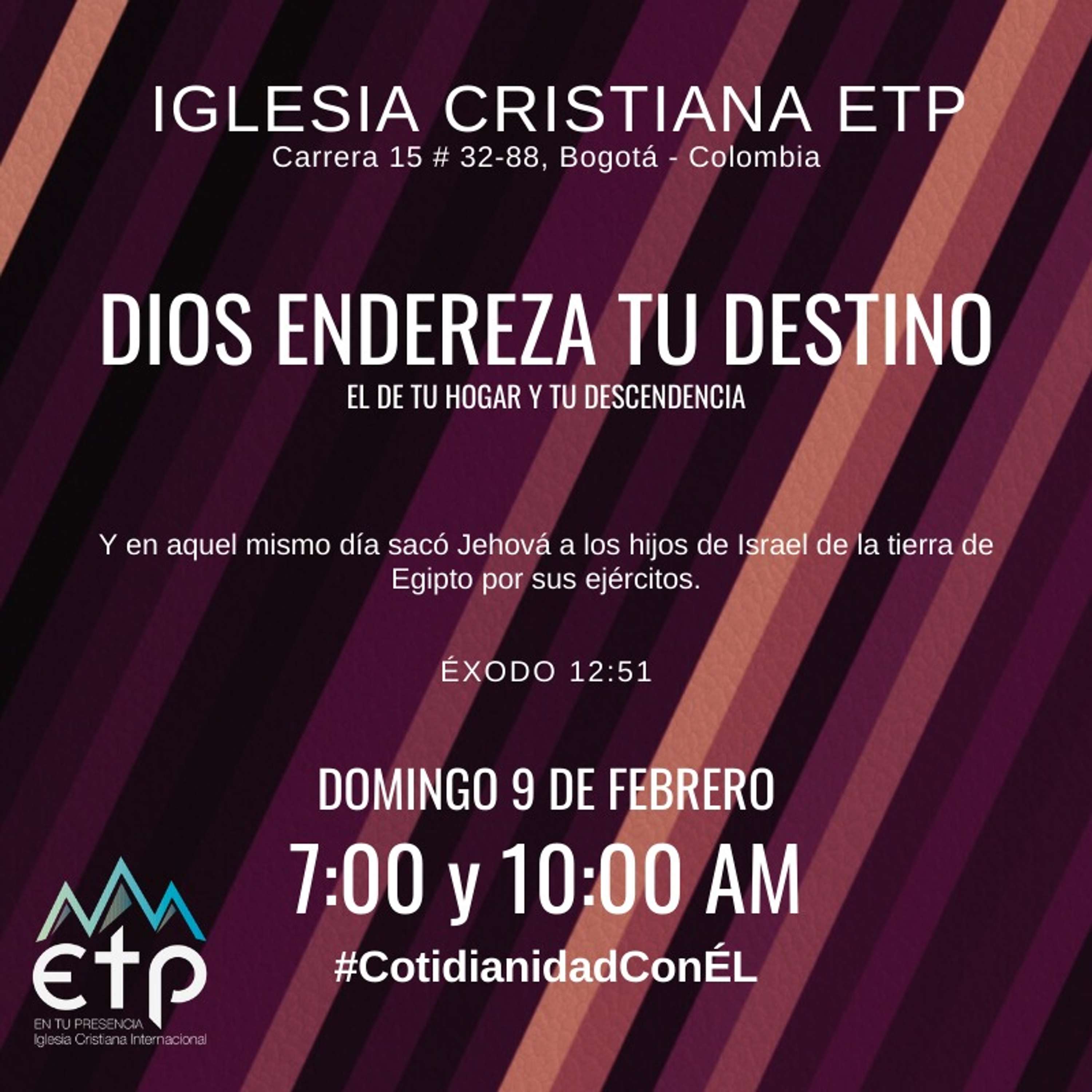 Dios endereza tu destino, el de tu hogar y tu descendencia
