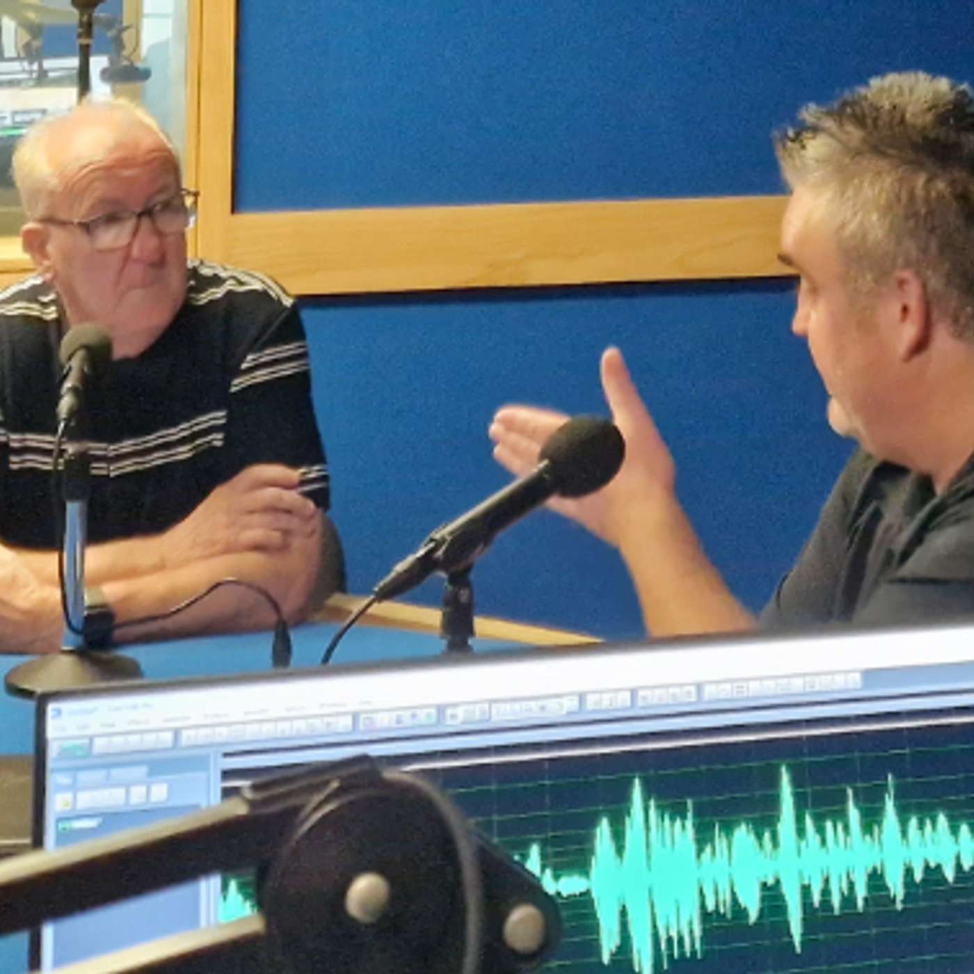 Micky and Eddie look ahead to the senior and intermediate quarter finals