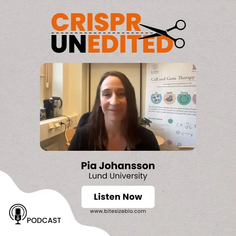 CRISPR Unedited featuring Pia Johansson (Lund University)