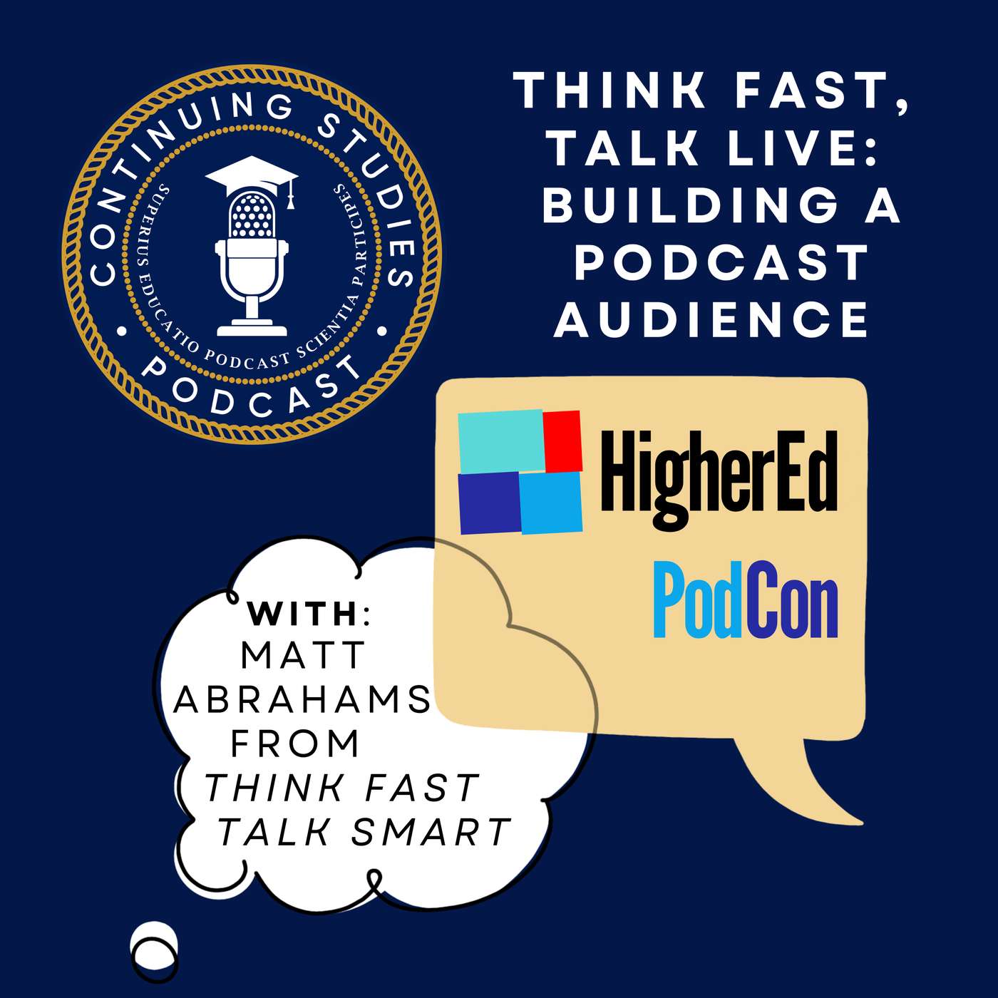 Continuing Studies: for Higher Ed Podcasters