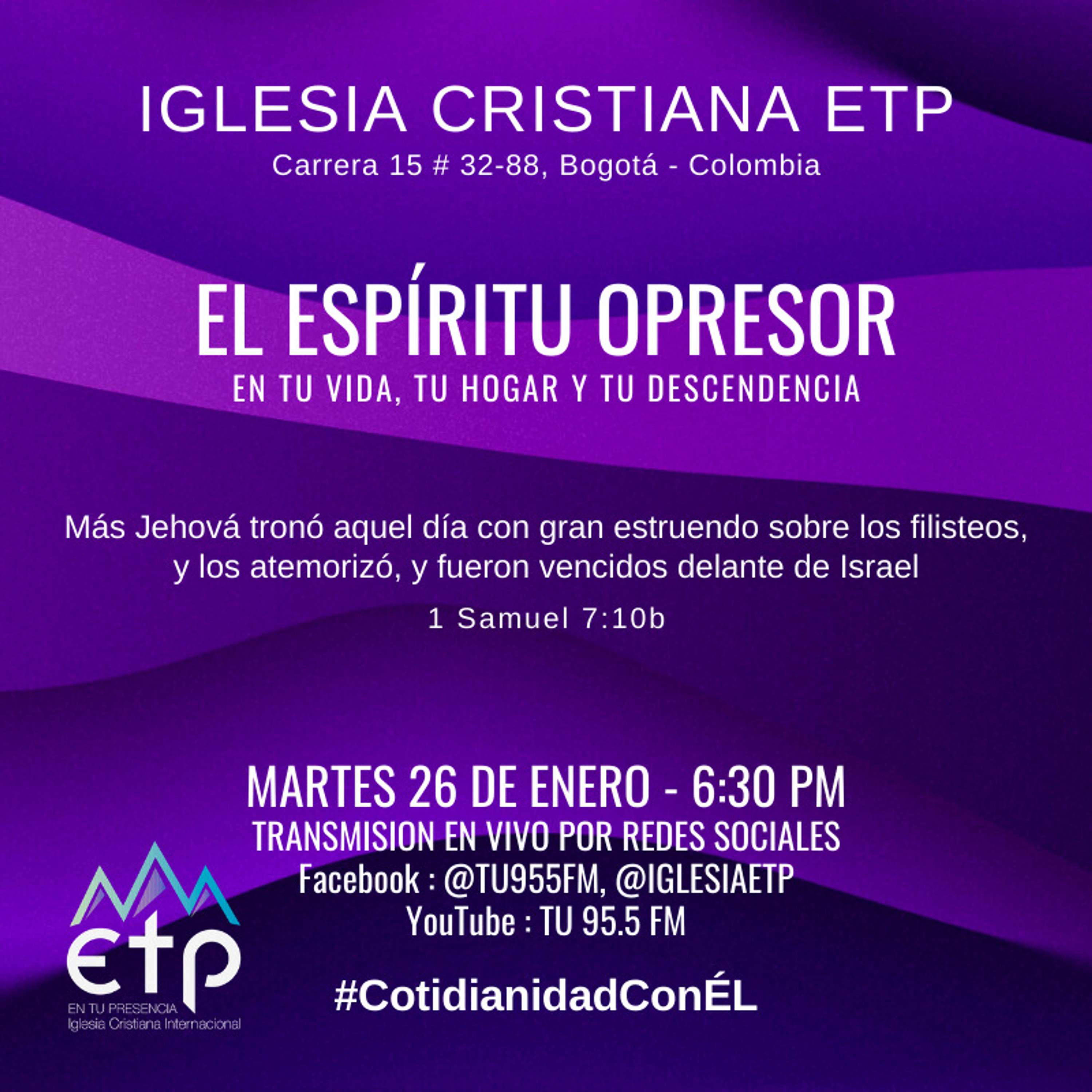 Espíritu Opresor en Tu Vida, Tu Hogar y Tu Descendencia