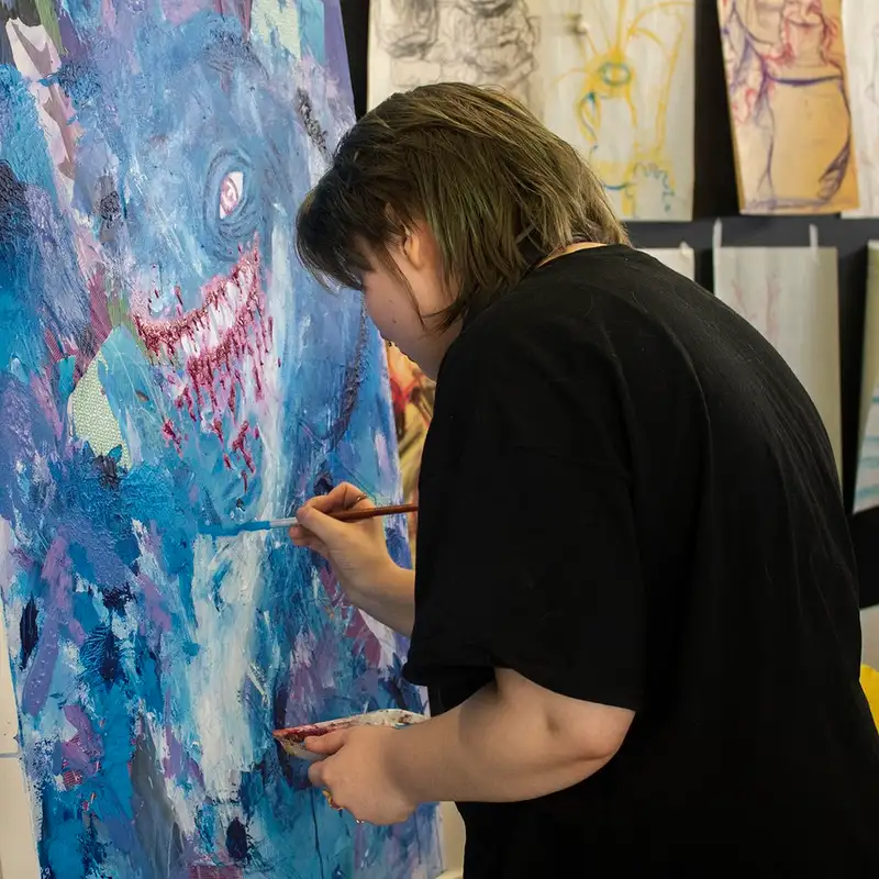 Nanaimo Art Gallery showcases youth artwork at Shared Reveries exhibit