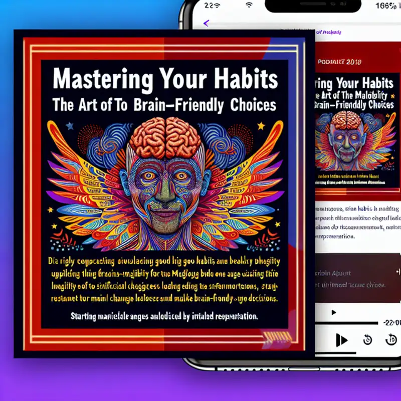 Mastering Your Habits: The Art of Brain-Friendly Choices