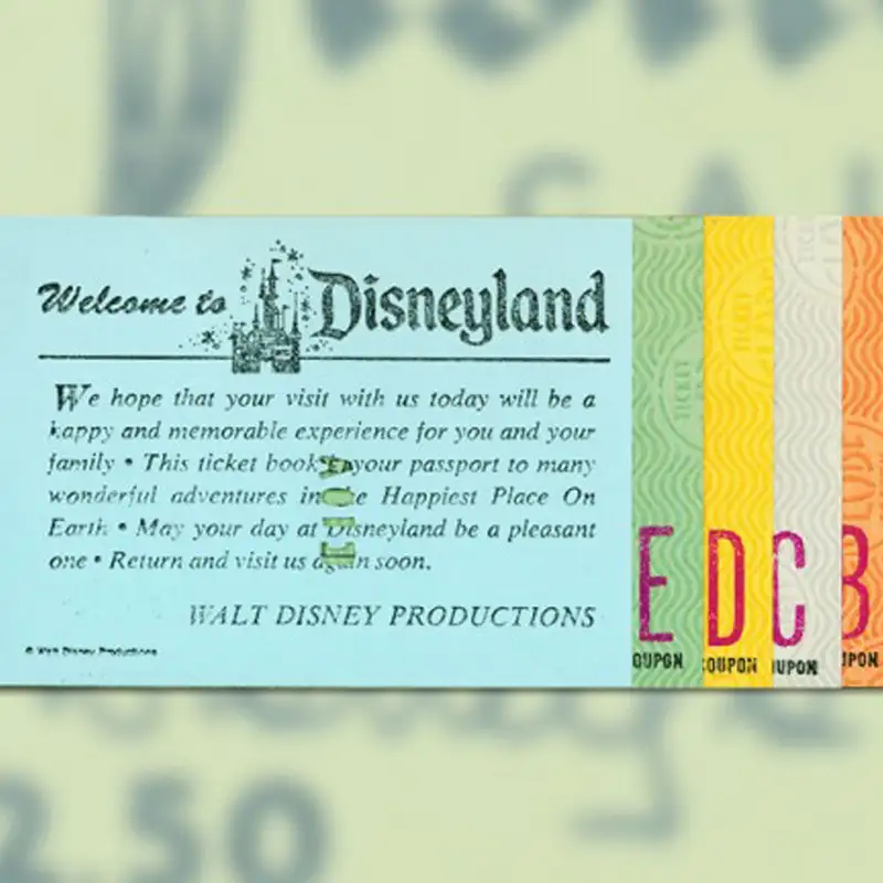 Episode 181: What is an E Ticket? The History of Ticketing in Disney Parks