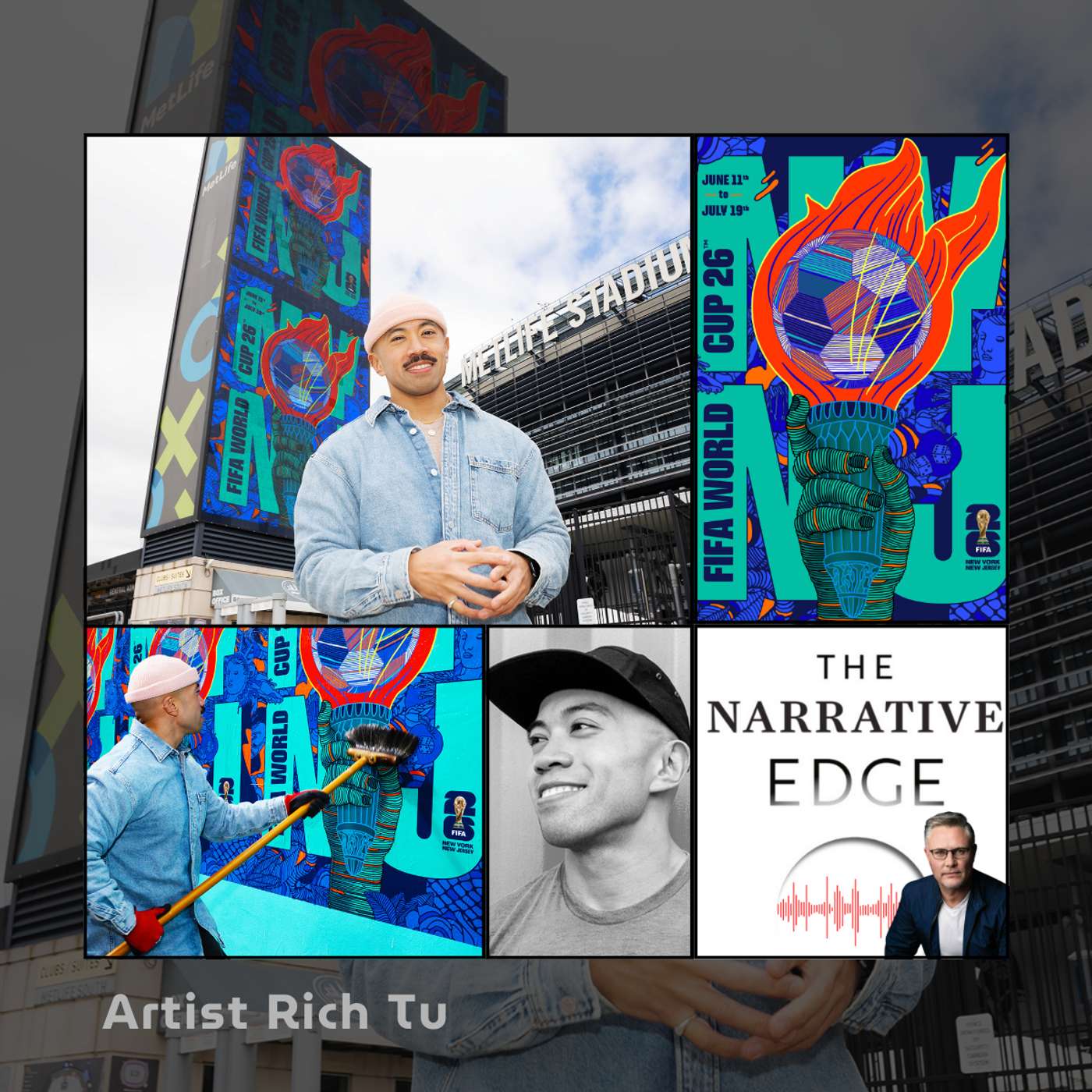 Designing FIFA's Vision For The World Cup with Artist Rich Tu