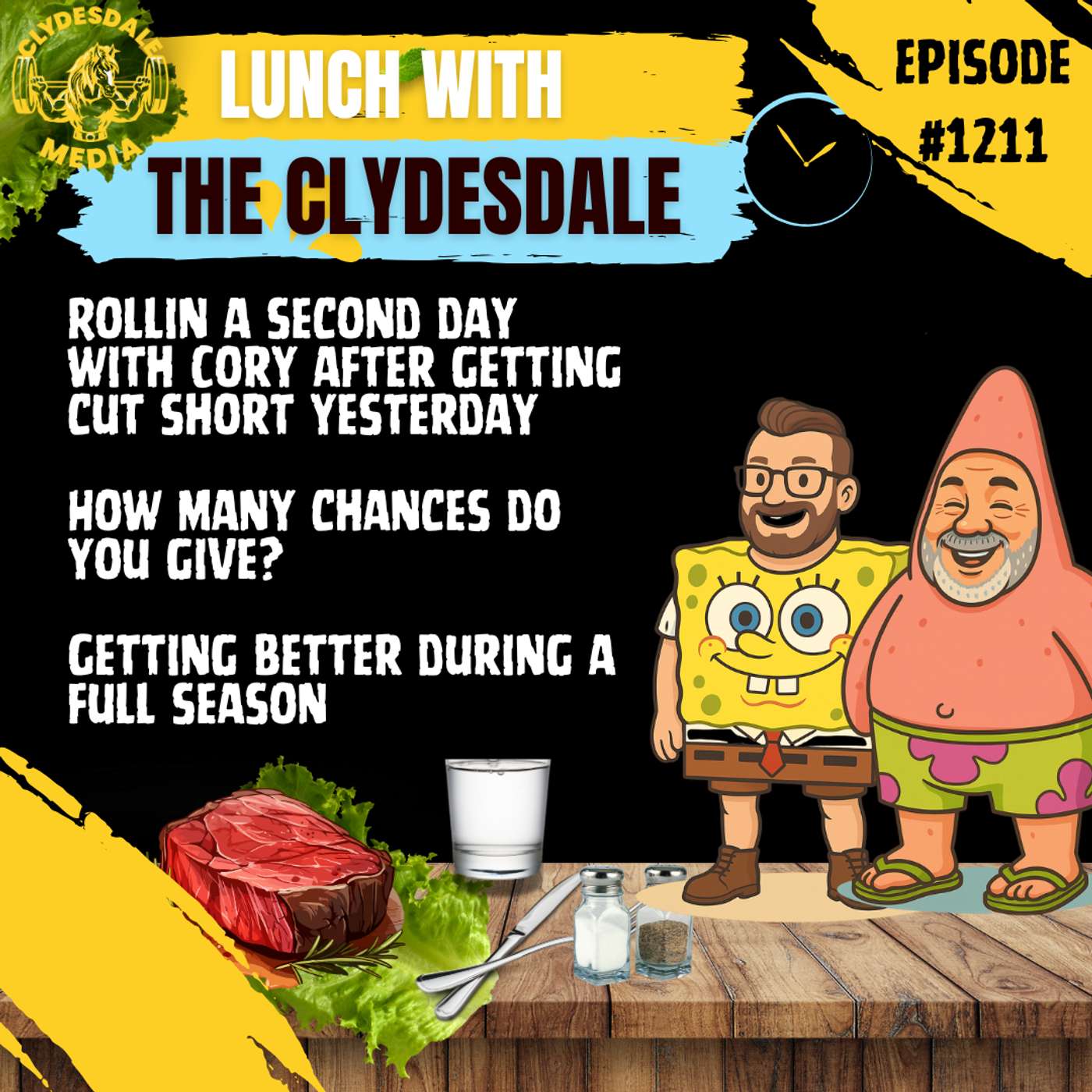 Lunch with the Clydesdale - What Pot Do We Stir Today?