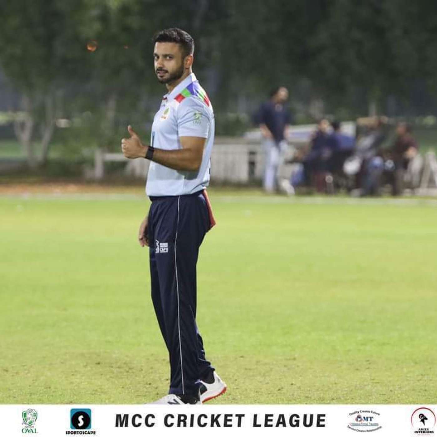 631 - Abdulah Ghazi live from the ICC Arabian Cricket League (28.10.2023)