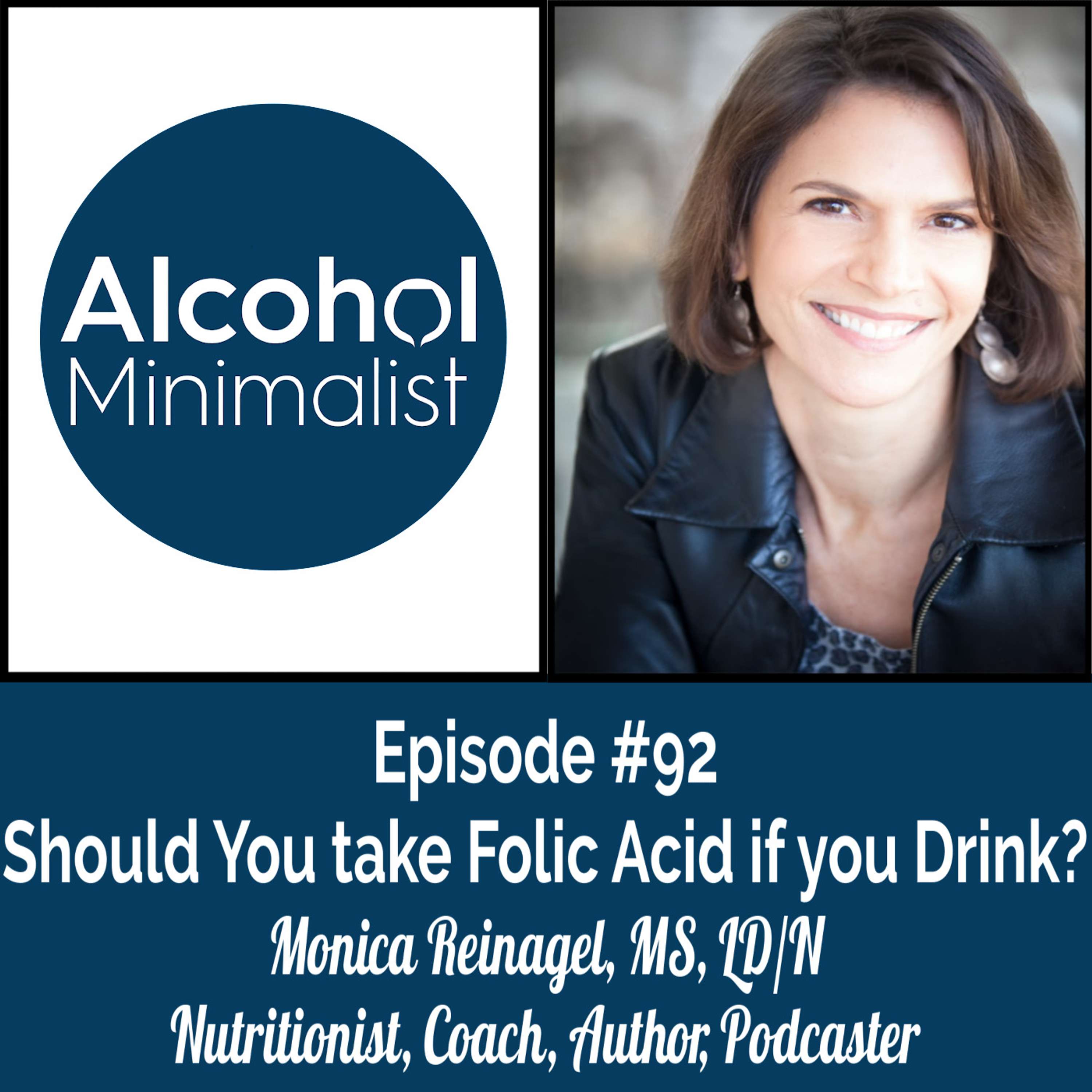 cover of episode Should You Take Folic Acid if You Drink with Monica Reinagel, MS, LD/N