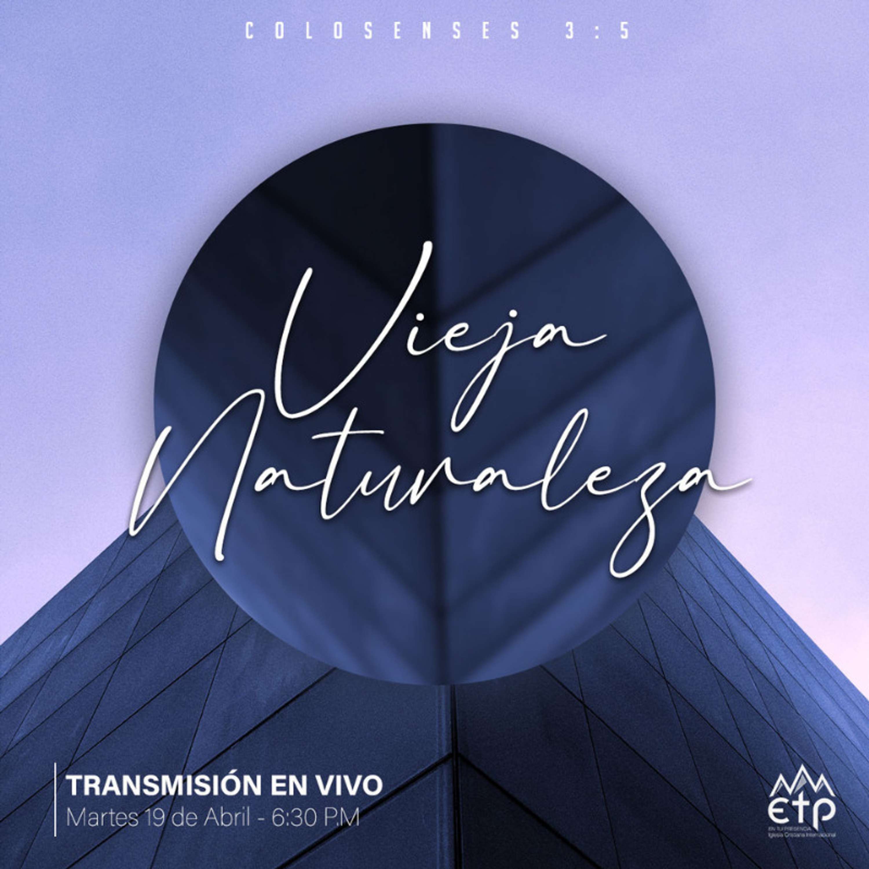 Charlas Pastores Luis Salas y Jeannette Noguera, Iglesia ETP