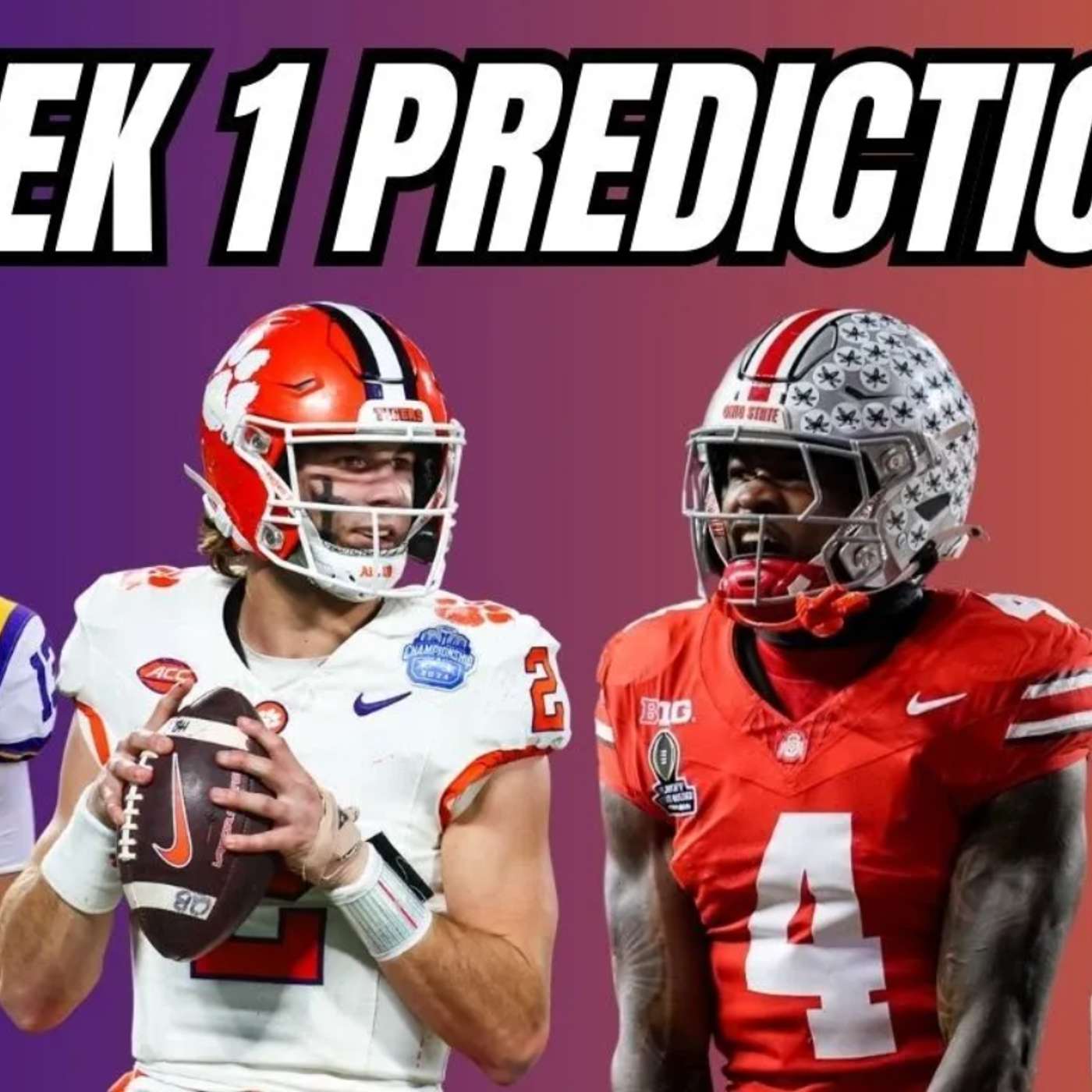 Talking College Football Week 1 Games and Their Betting Lines!!